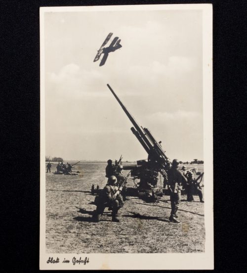 (Postcard) Flak im Gefecht