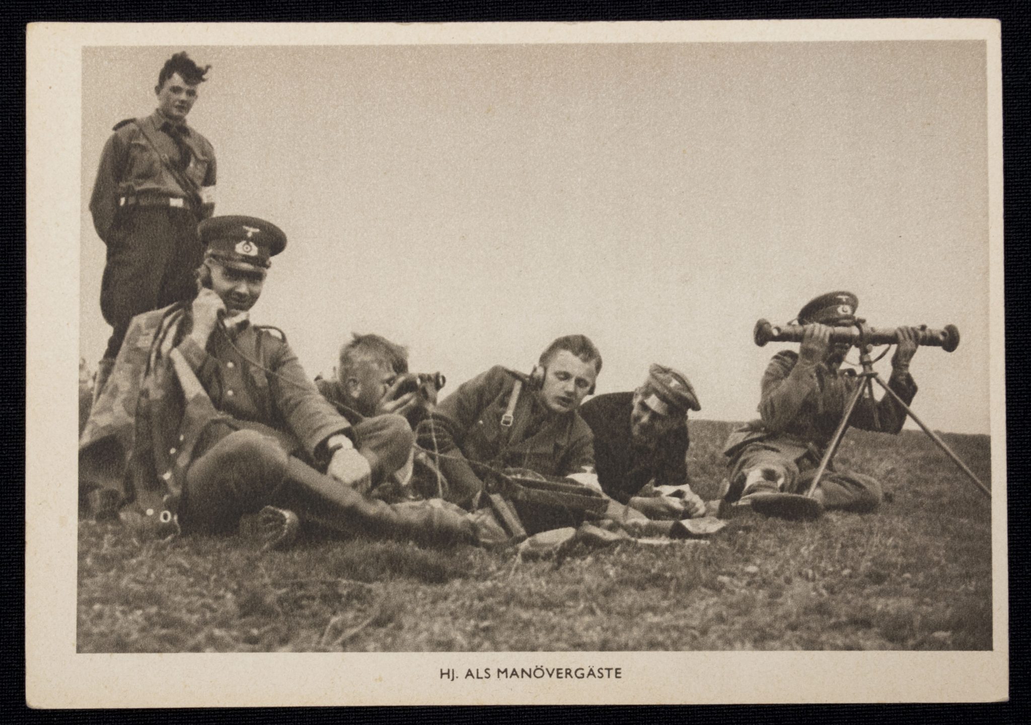 (Postcard) HJ. Als Manövergäste (2) (Postcard) HJ. Als Manövergäste