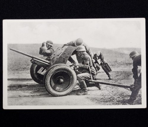 (Postcard) Pak-Geschütz Ffeuerbereit