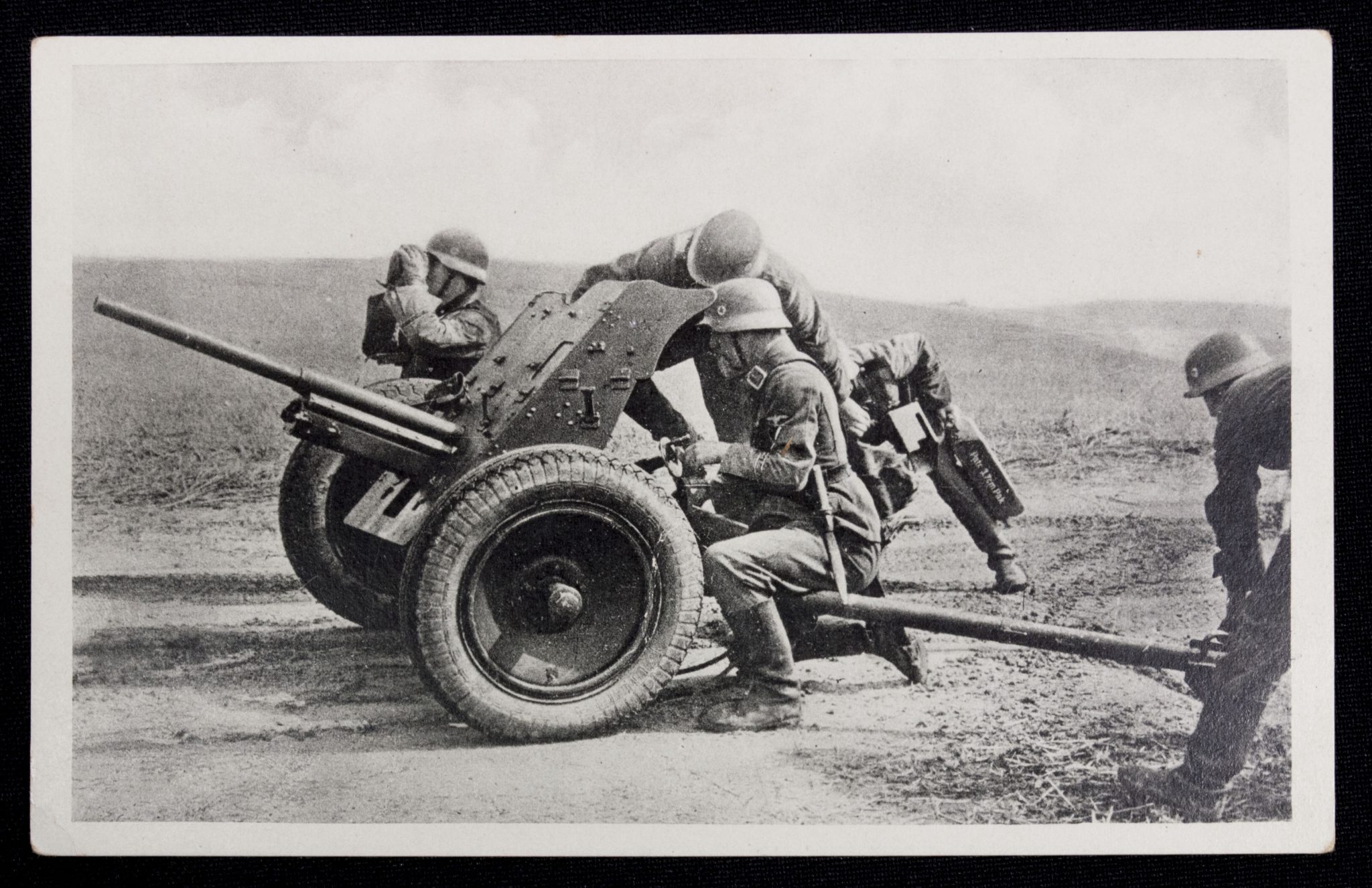 (Postcard) Pak-Geschütz Ffeuerbereit