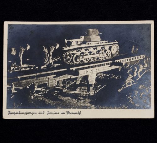 (Postcard) Panzerkampfwagen und Pioniere