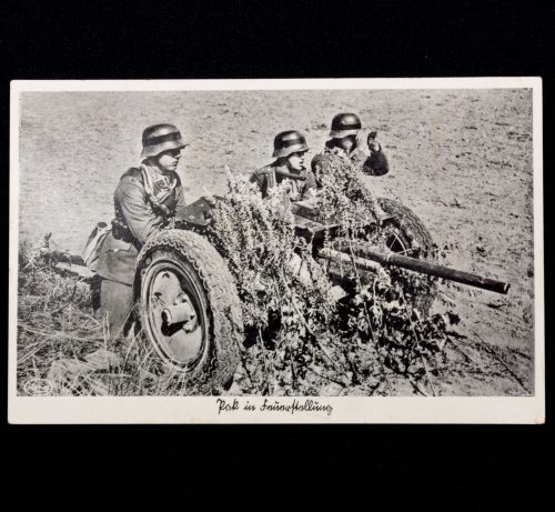 (Postcard) Unsere Heer Pak in Frontaufstellung