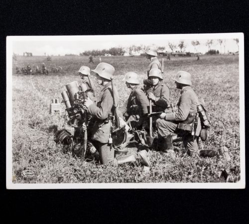 (Postcard) Unsere Reichswehr. Der Minenwerfer