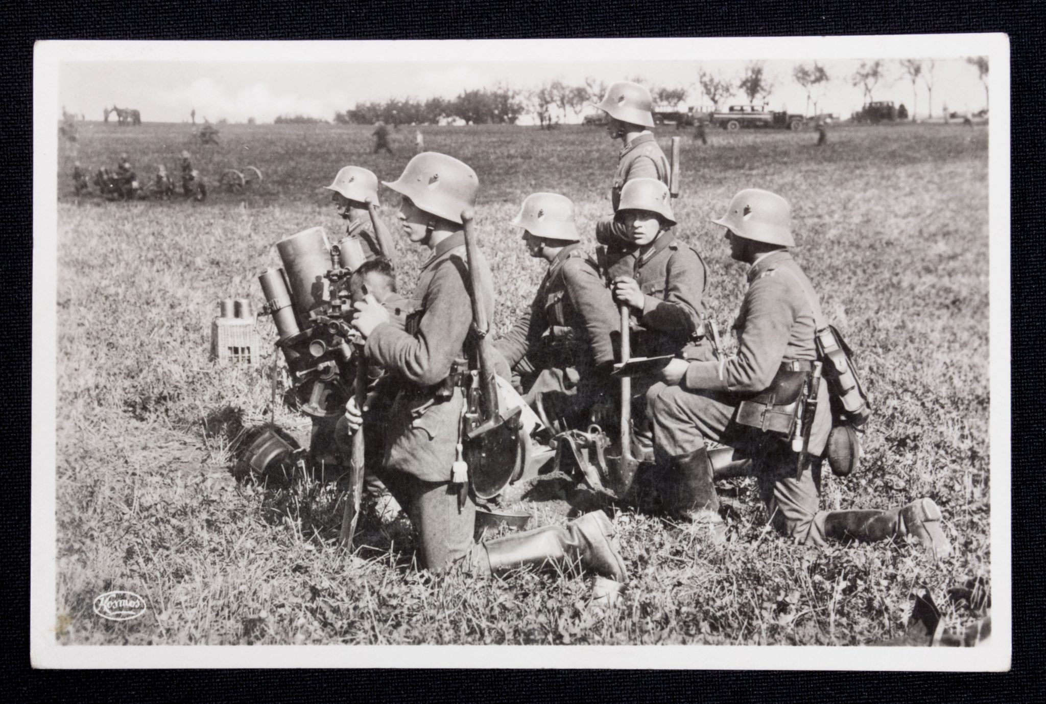 (Postcard) Unsere Reichswehr. Der Minenwerfer