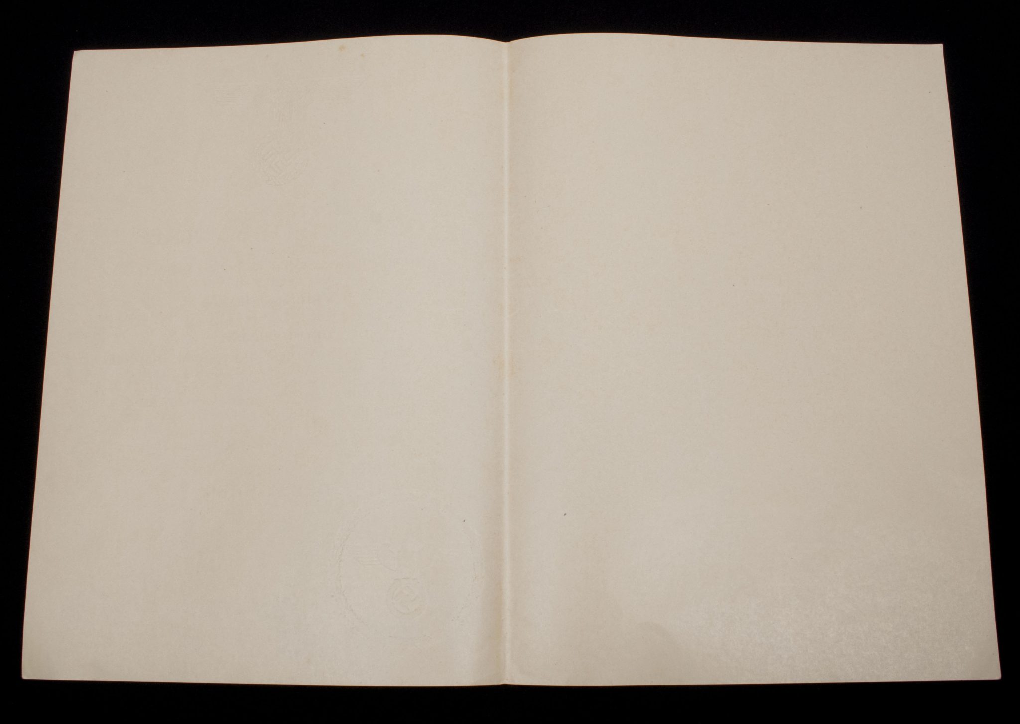 Promotional document (Ernennungsurkunde) Studienassessor Adolf Giesecke signed Führer Hauptquartier 1942 - Image 11