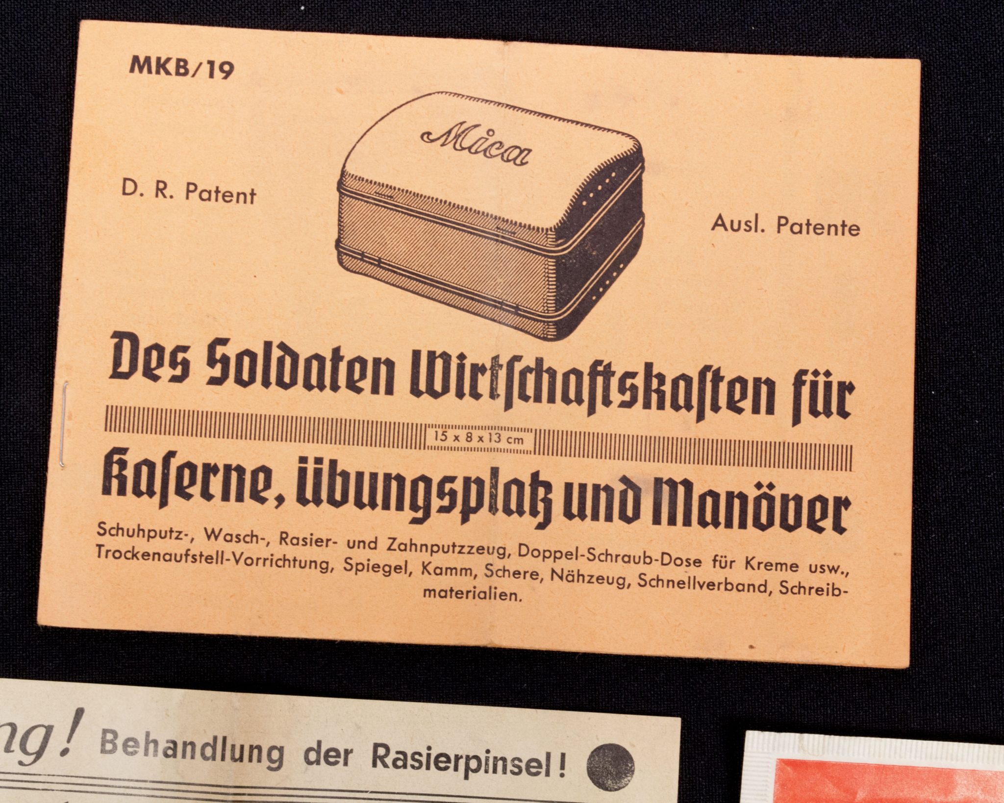 Soldaten Wirtschaftskasten "Mica" - stunning and complete - RARE - Image 38