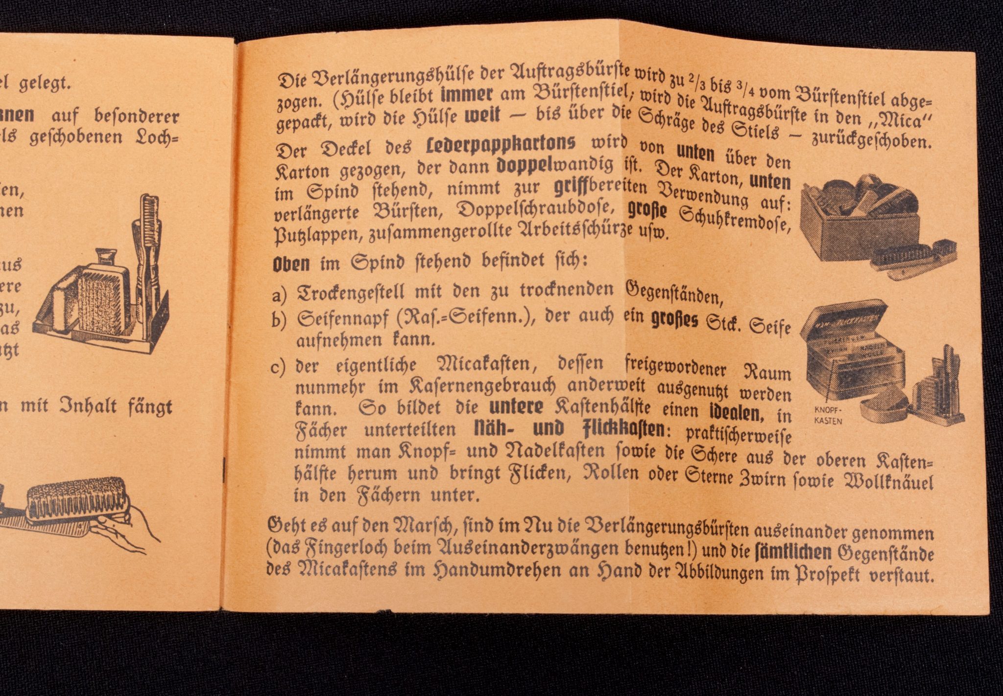 Soldaten Wirtschaftskasten "Mica" - stunning and complete - RARE - Image 45