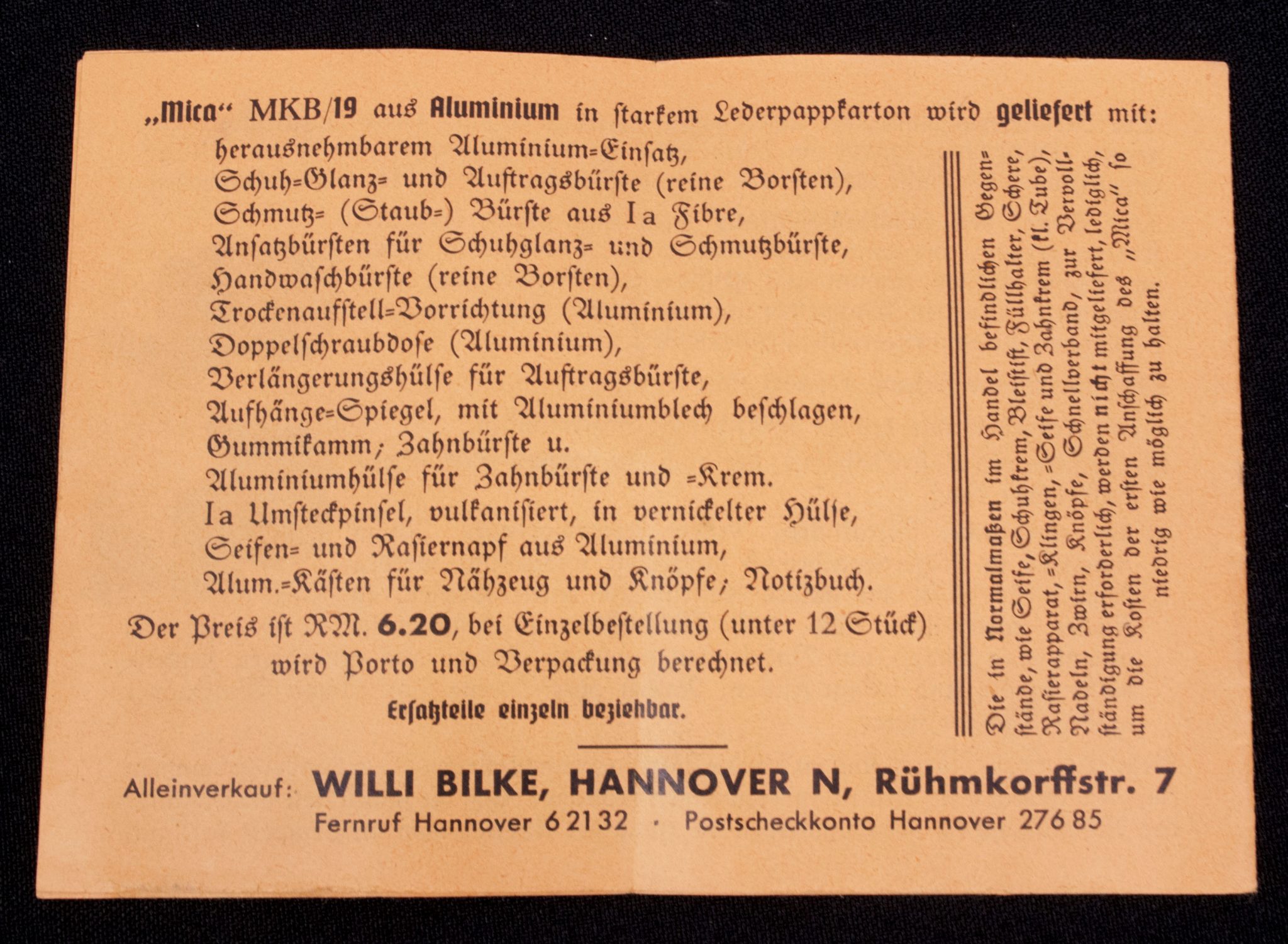 Soldaten Wirtschaftskasten "Mica" - stunning and complete - RARE - Image 46