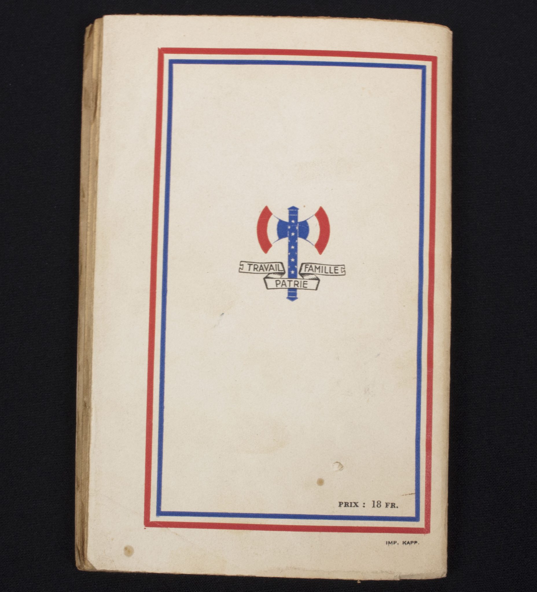 Vichy France poster + Marechal Petain book: "Principes de la Communauté" - Image 21