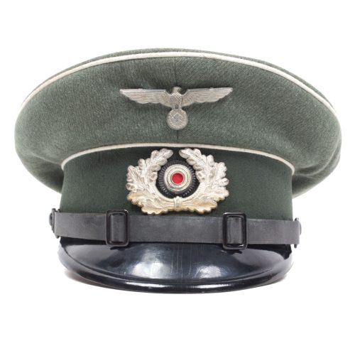Wehrmacht (Heer) Infanterie Schirmmütze (NAMED 1.M.G. Batl.6)