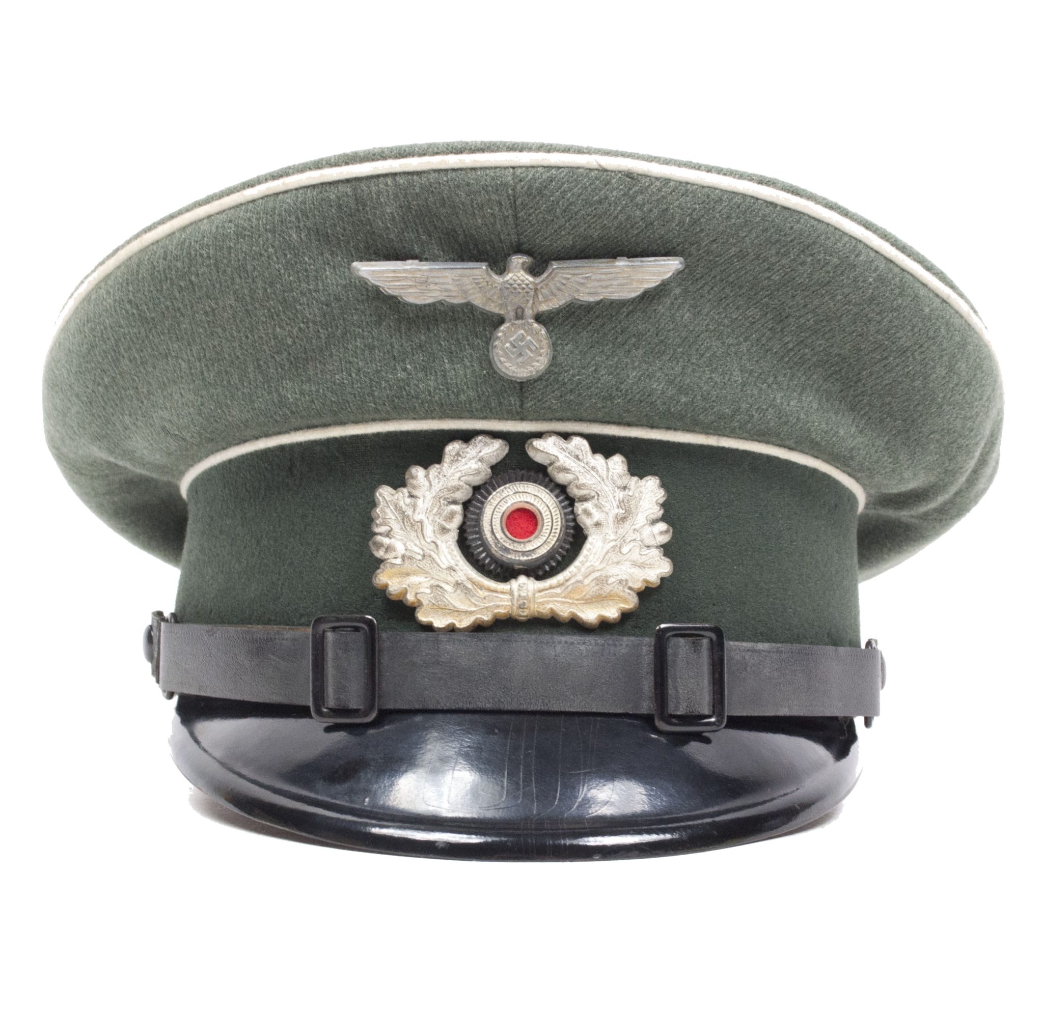 Wehrmacht (Heer) Infanterie Schirmmütze (NAMED 1.M.G. Batl.6)