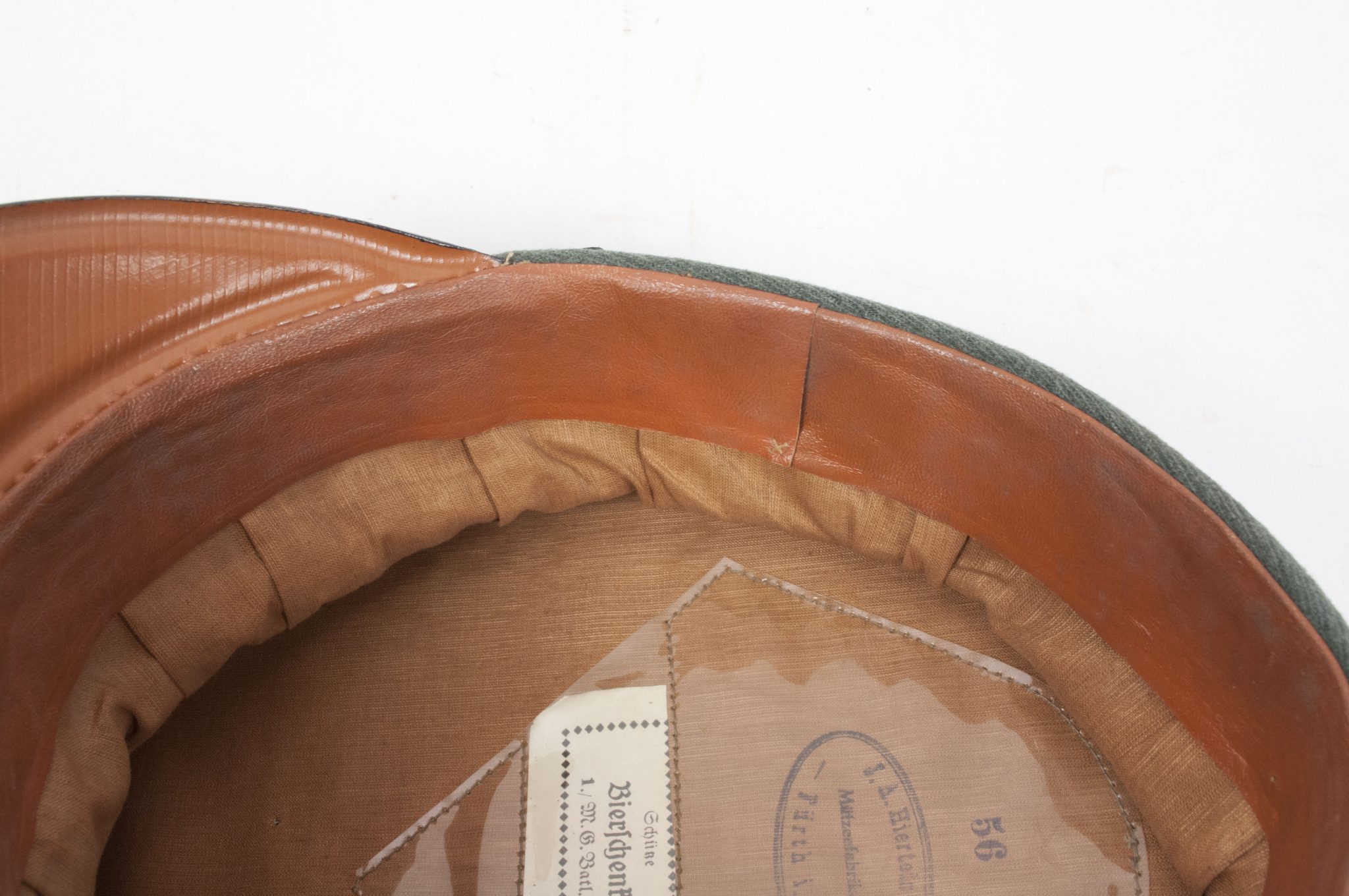 Wehrmacht (Heer) Infanterie Schirmmütze (NAMED: 1./M.G. Batl.6) - Image 21