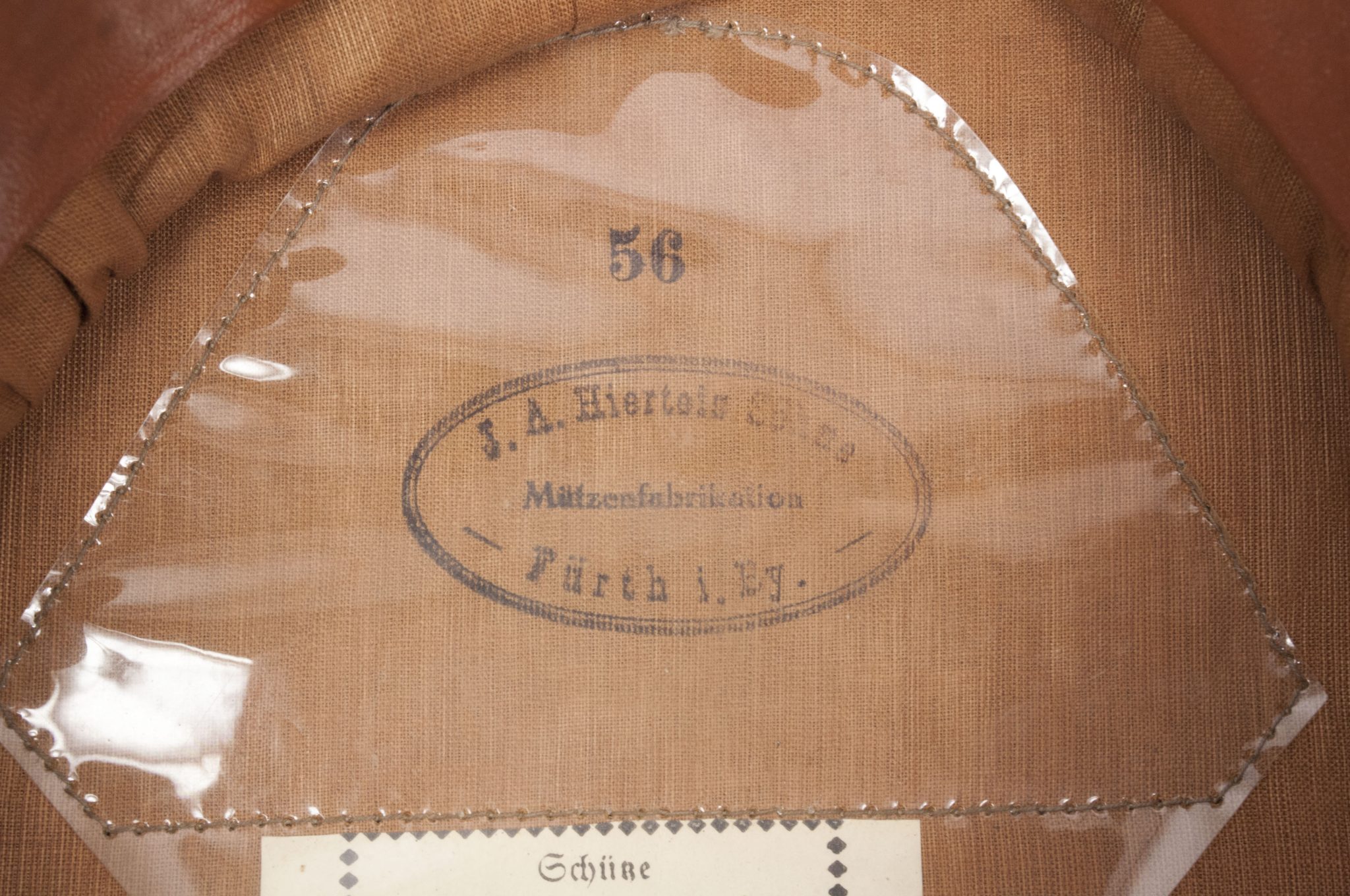 Wehrmacht (Heer) Infanterie Schirmmütze (NAMED: 1./M.G. Batl.6) - Image 24