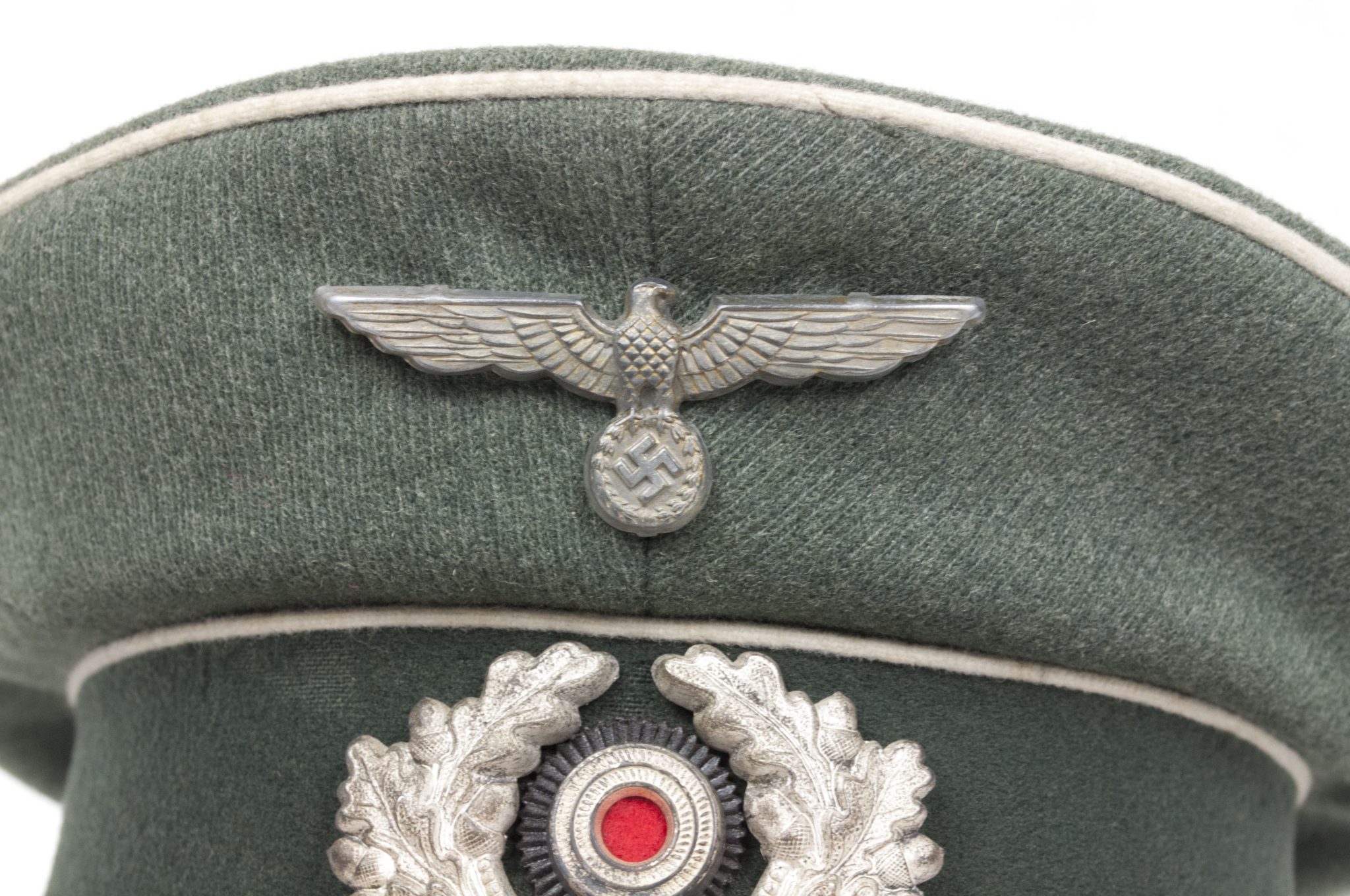 Wehrmacht (Heer) Infanterie Schirmmütze (NAMED: 1./M.G. Batl.6) - Image 5