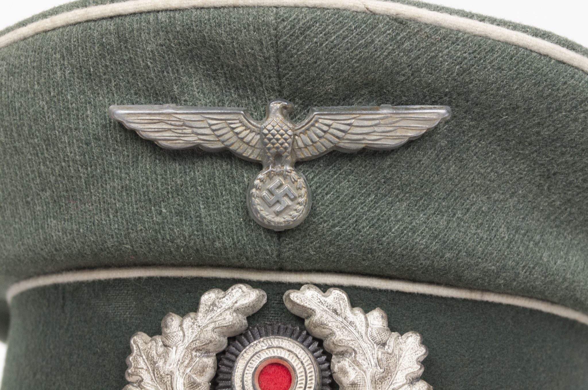 Wehrmacht (Heer) Infanterie Schirmmütze (NAMED: 1./M.G. Batl.6) - Image 6