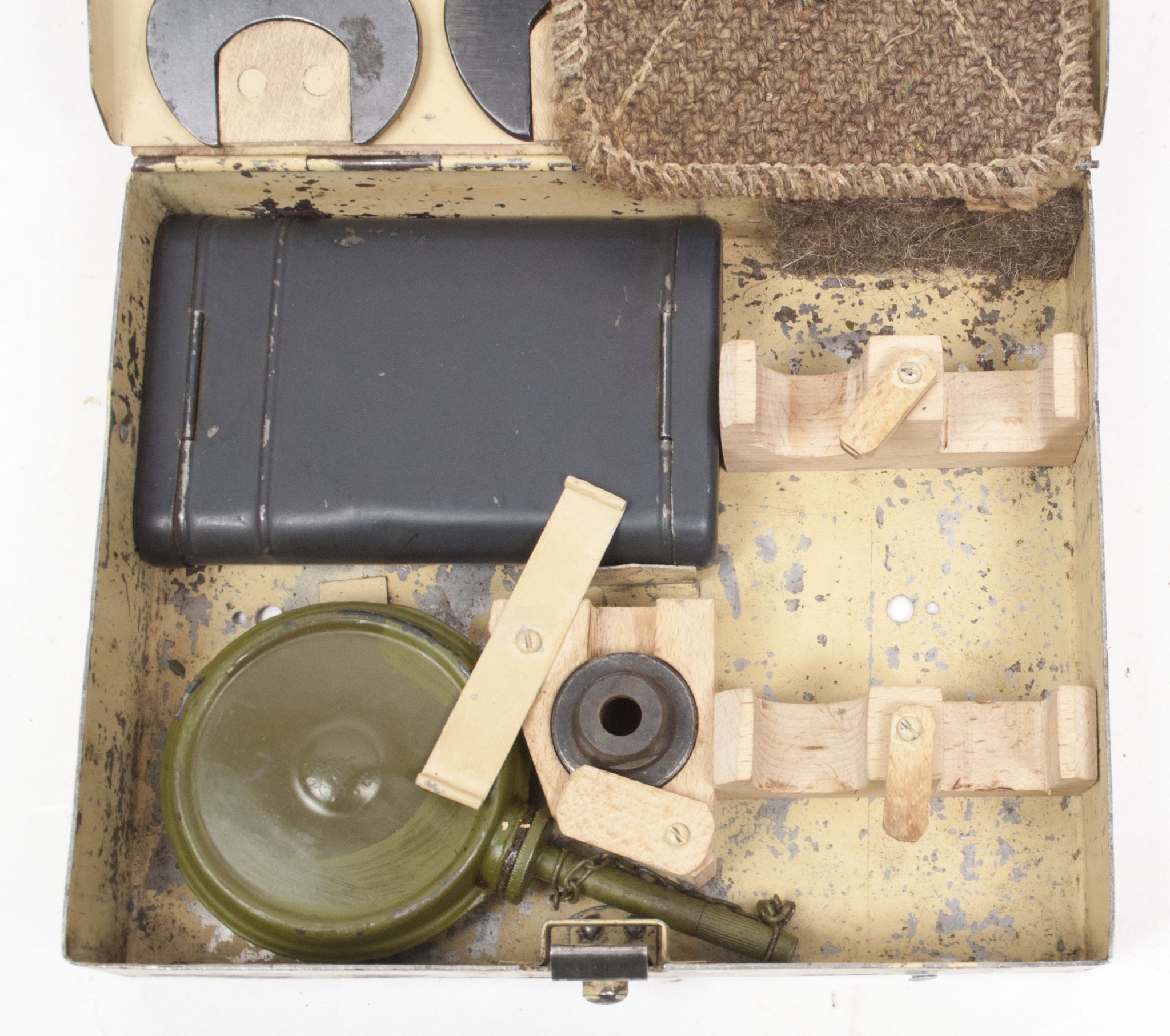Wehrmacht (Heer) MG. Werkzeugkiste für gepanzerte Fahrzeuge - RARE - Image 3