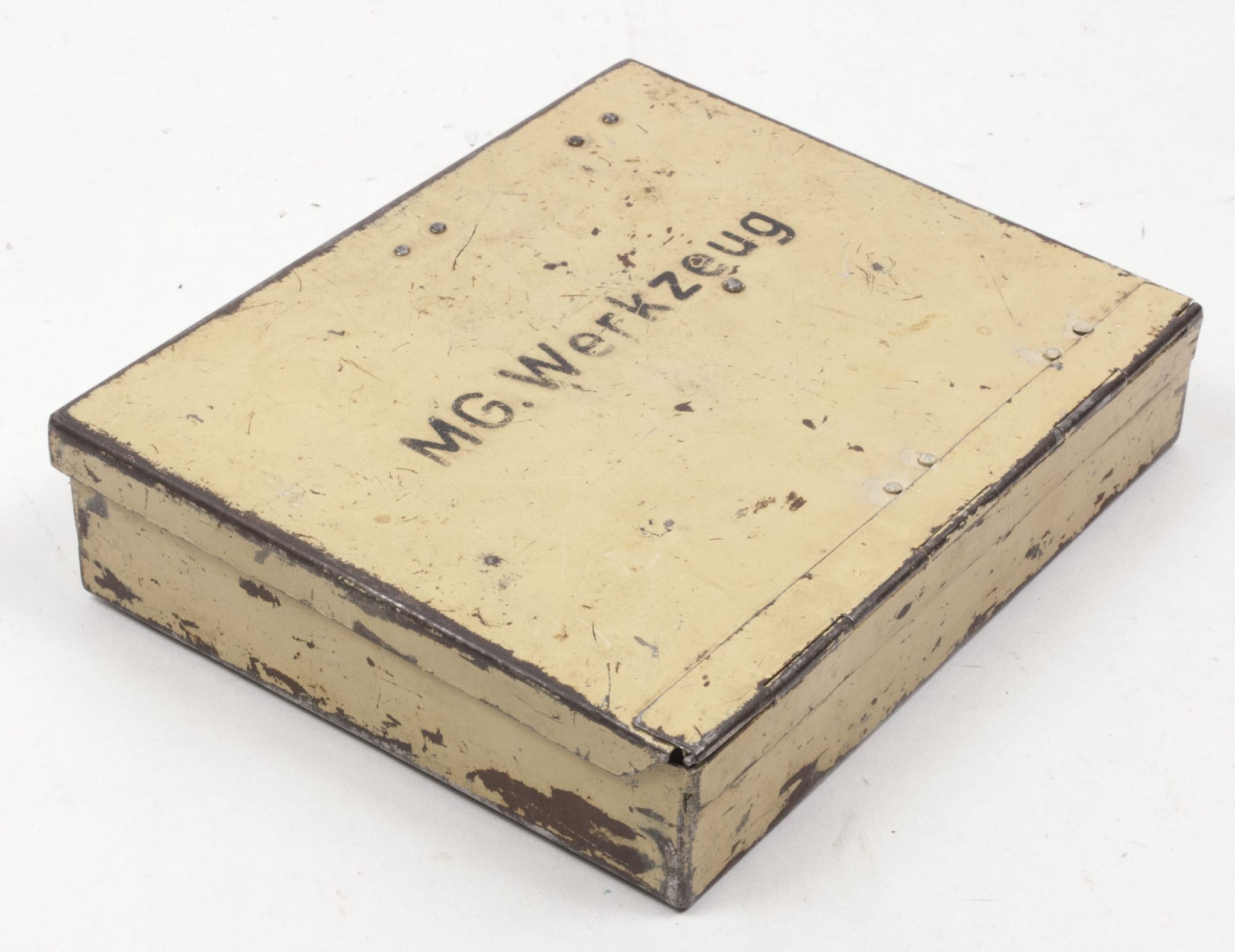 Wehrmacht (Heer) MG. Werkzeugkiste für gepanzerte Fahrzeuge - RARE - Image 11
