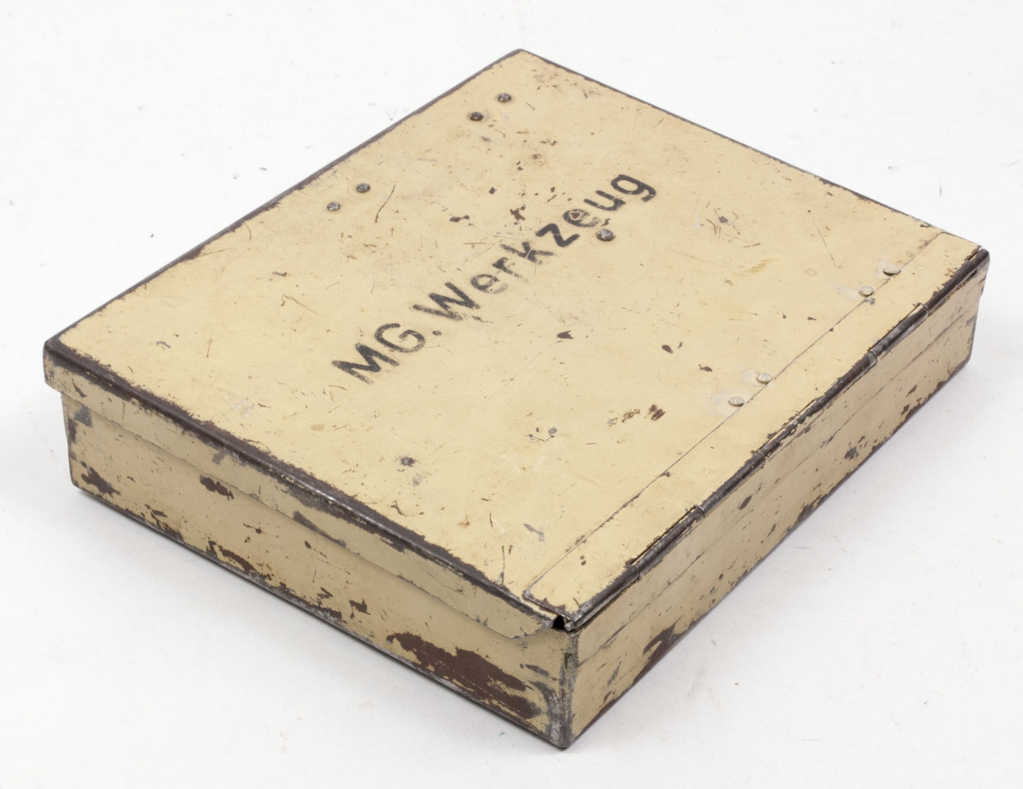 Wehrmacht (Heer) MG. Werkzeugkiste für gepanzerte Fahrzeuge - RARE - Image 12