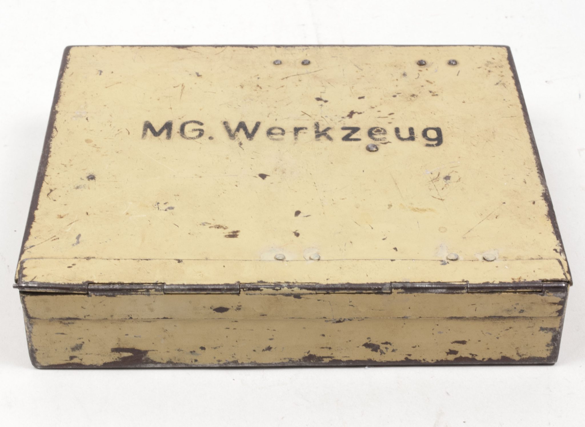 Wehrmacht (Heer) MG. Werkzeugkiste für gepanzerte Fahrzeuge - RARE - Image 13