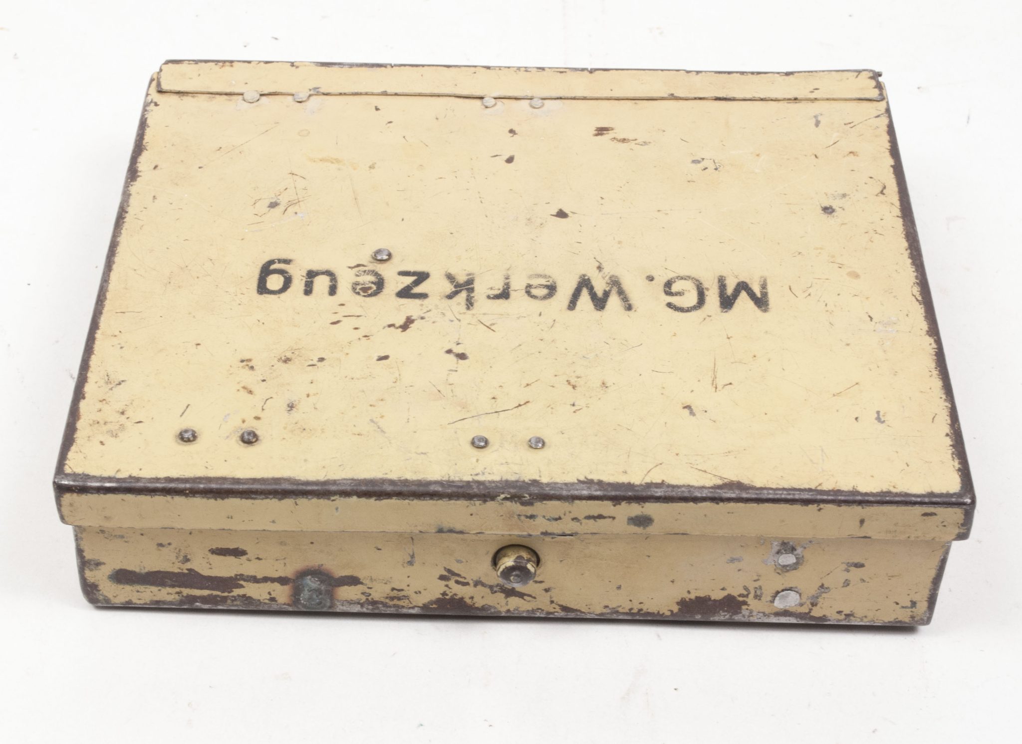 Wehrmacht (Heer) MG. Werkzeugkiste für gepanzerte Fahrzeuge - RARE - Image 15