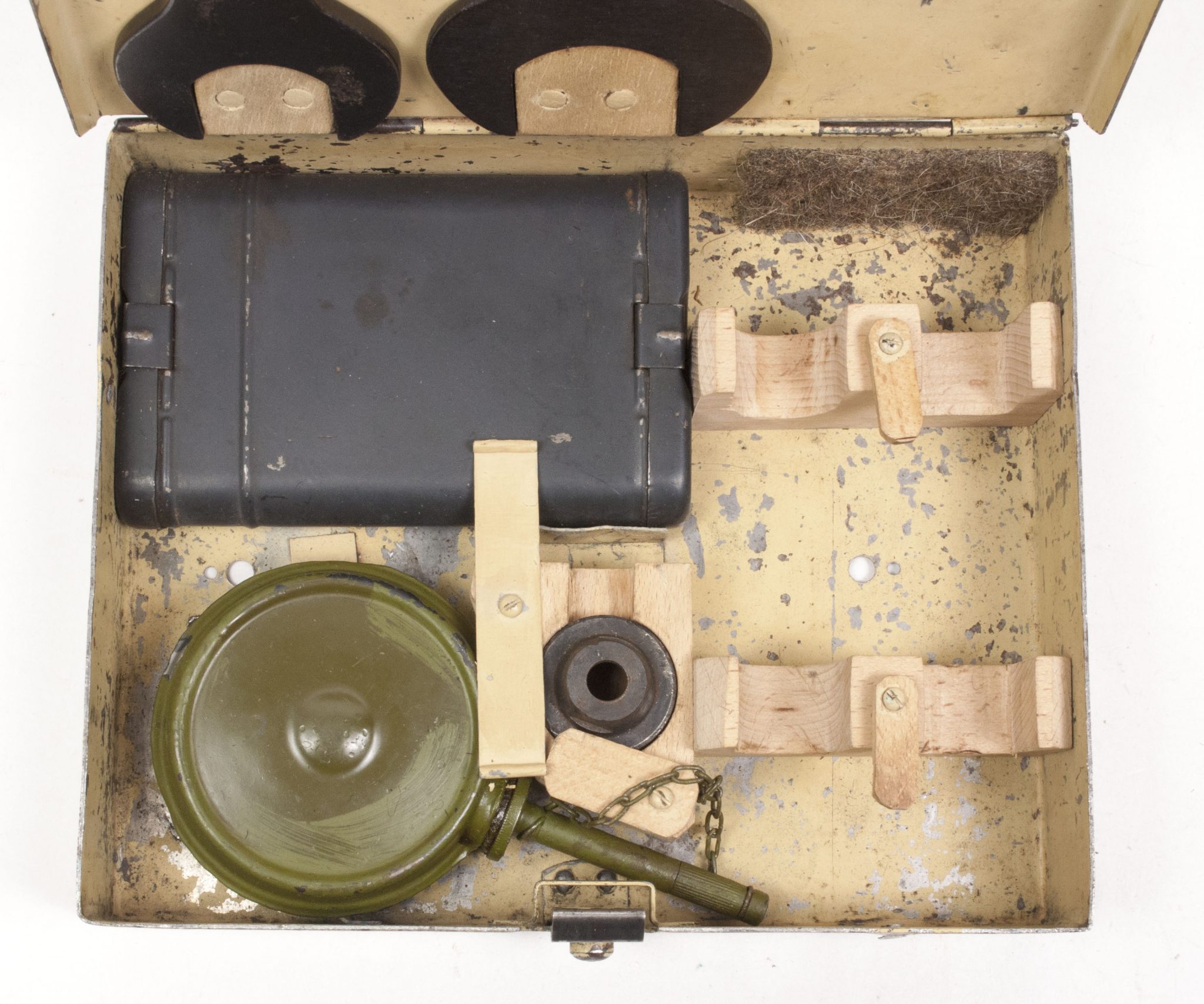 Wehrmacht (Heer) MG. Werkzeugkiste für gepanzerte Fahrzeuge - RARE - Image 22