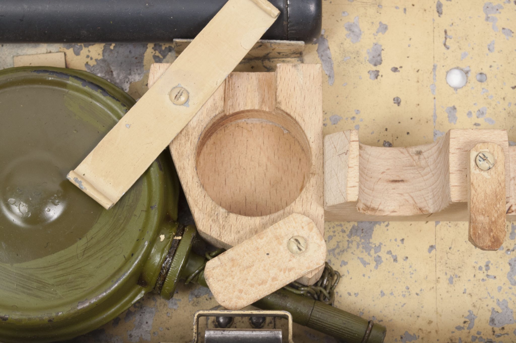 Wehrmacht (Heer) MG. Werkzeugkiste für gepanzerte Fahrzeuge - RARE - Image 36