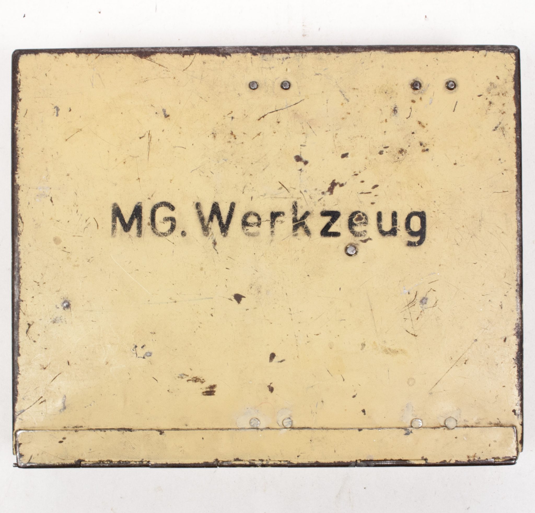 Wehrmacht (Heer) MG. Werkzeugkiste für gepanzerte Fahrzeuge – RARE (5)