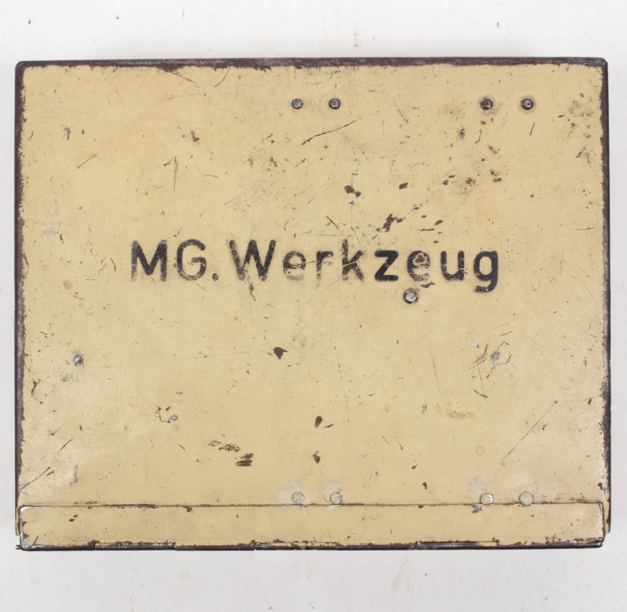 Wehrmacht (Heer) MG. Werkzeugkiste für gepanzerte Fahrzeuge - RARE - Image 7