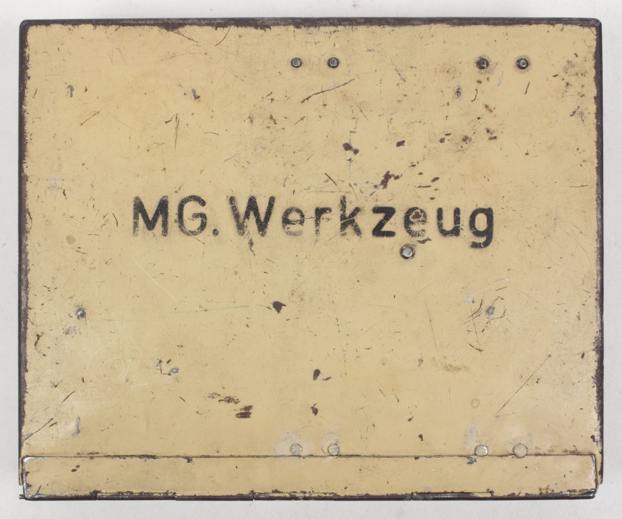 Wehrmacht (Heer) MG. Werkzeugkiste für gepanzerte Fahrzeuge - RARE - Image 8