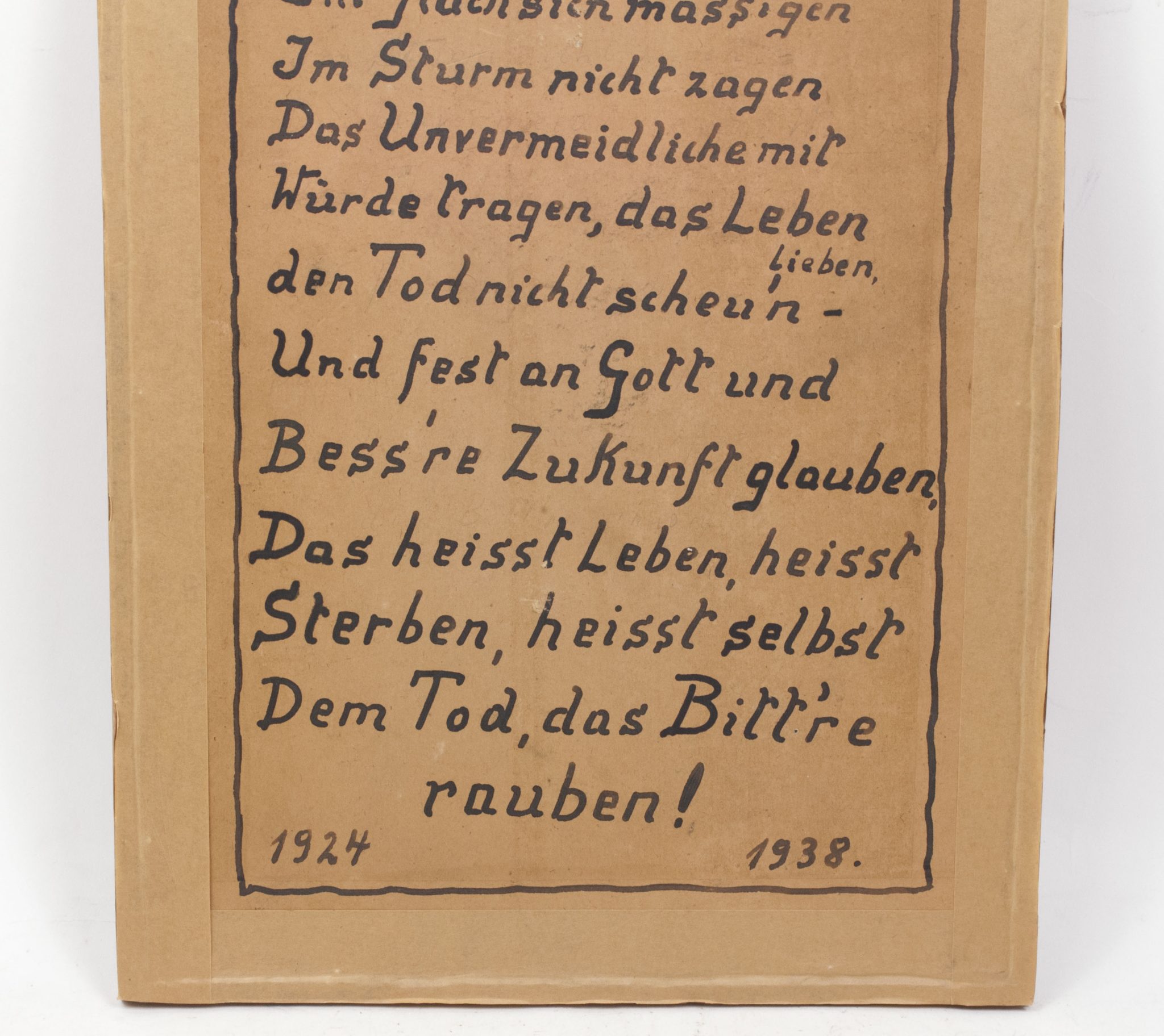 Wehrmacht (Heer) framed luxuary Infantery citation (40x30 cm) (1938) - Image 13