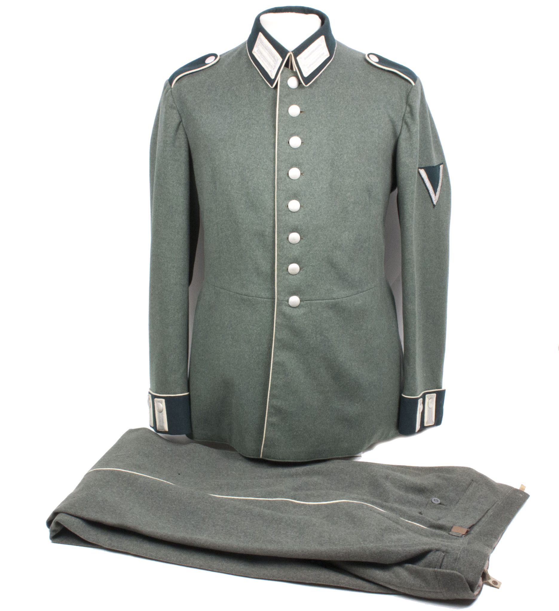 Wehrmacht (Heer) Infanterie Waffenrock with trousers (7./I.R. 71.)