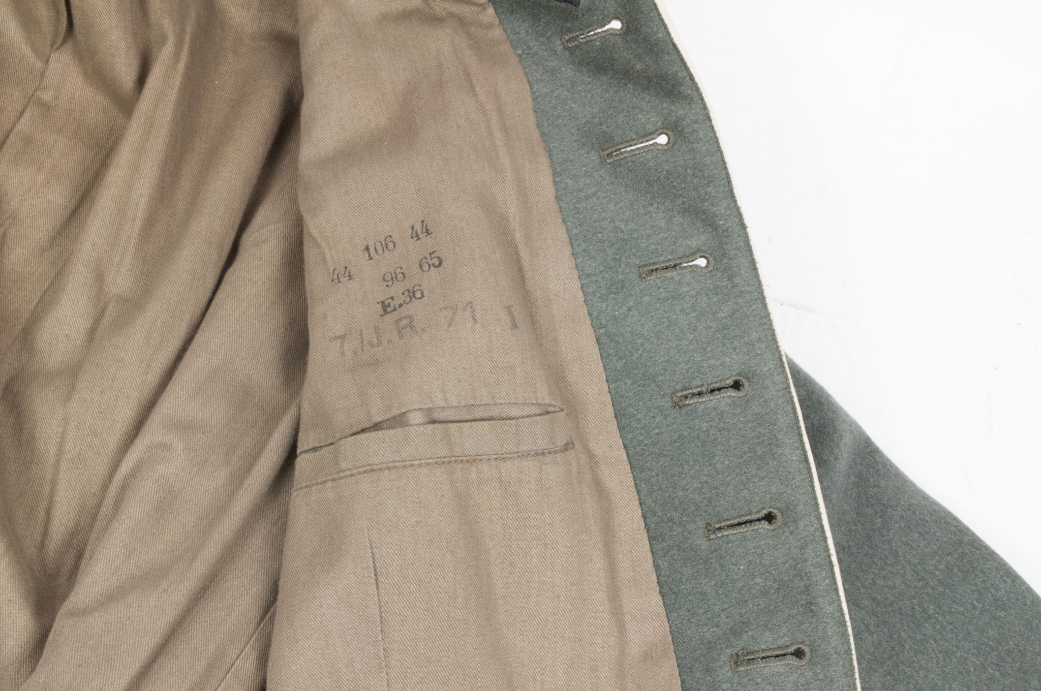 Wehrmacht (Heer) Infanterie Waffenrock with trousers (7./I.R. 71.) - Image 38