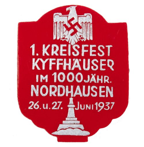 1. kreisfest Kyffhäuser im 1000 Jähr. Nordhausen 26.u.27. Juni 1937