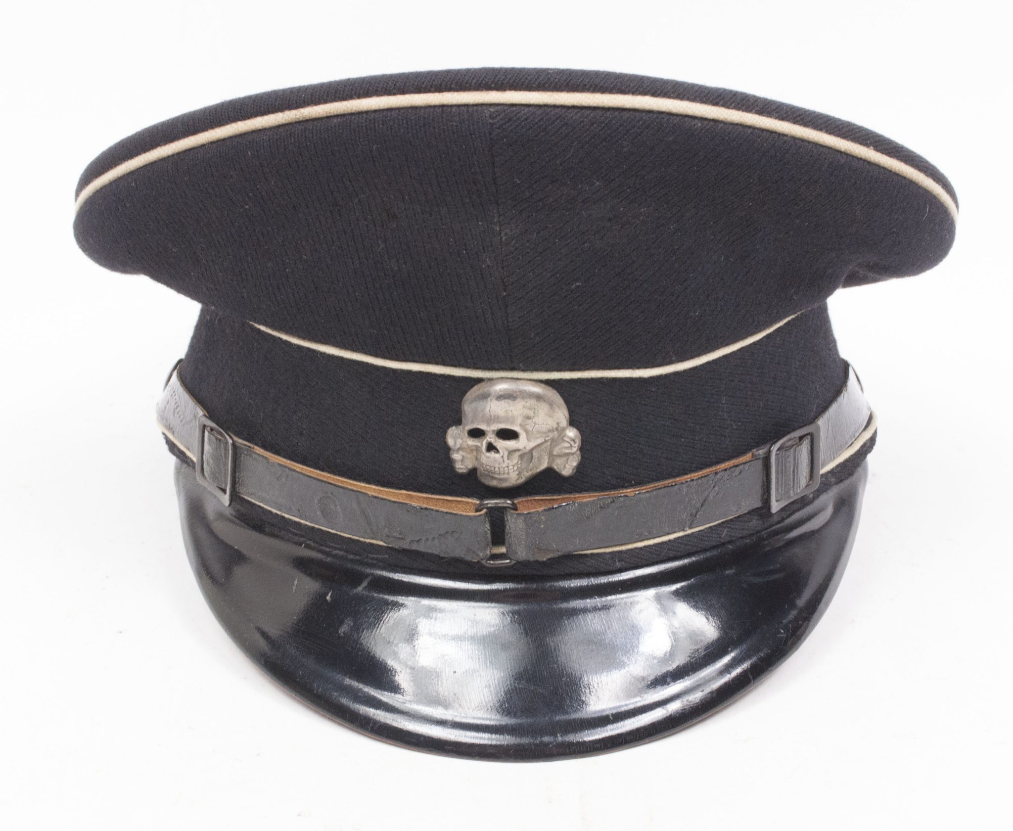 Allgemeine SS NCO visor cap (RZM SS Tuchmütze) (3)