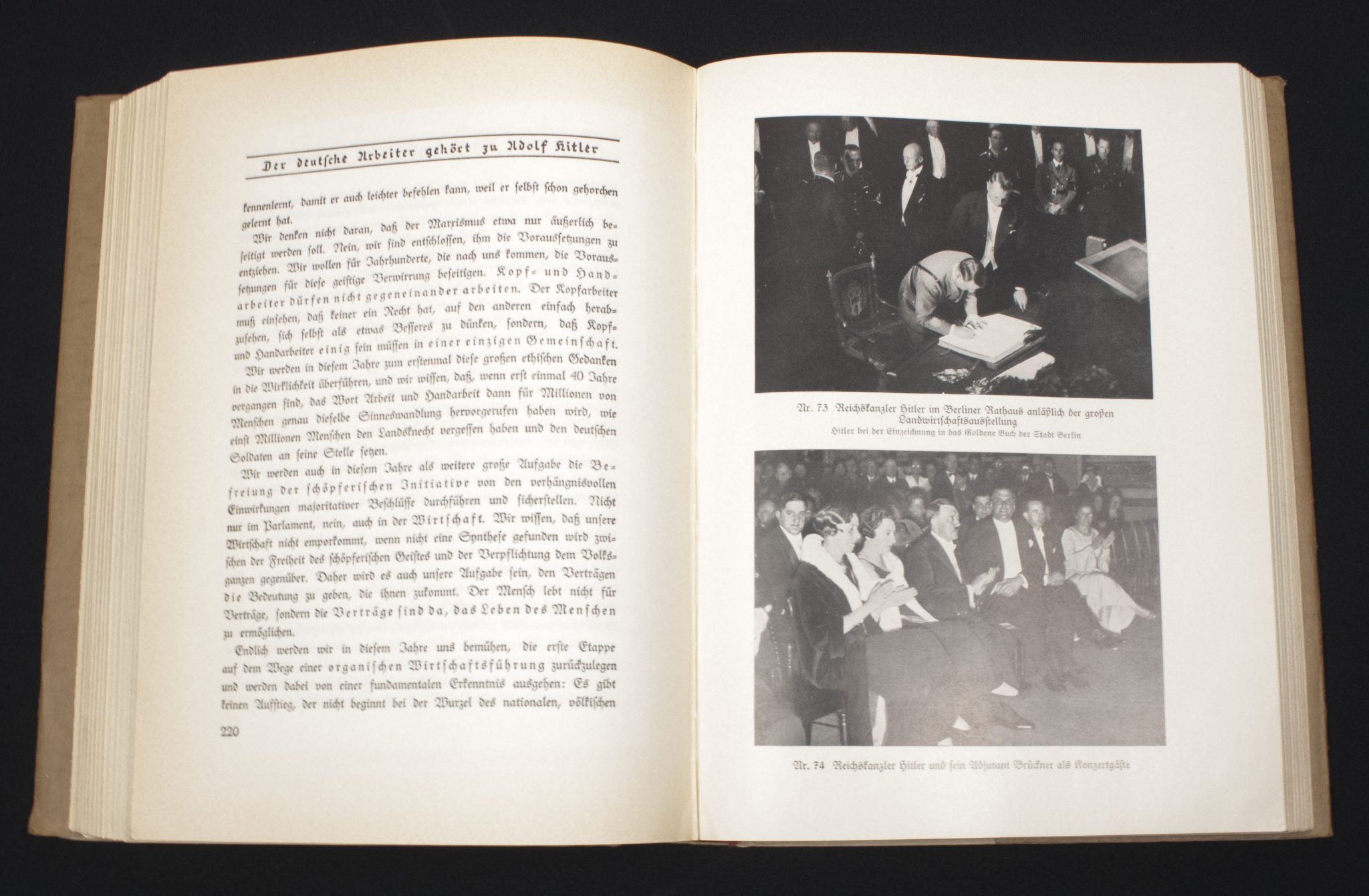 (Book) Das Ehrenbuch des Führers. Der Weg zur Volksgemeinschaft (1933)