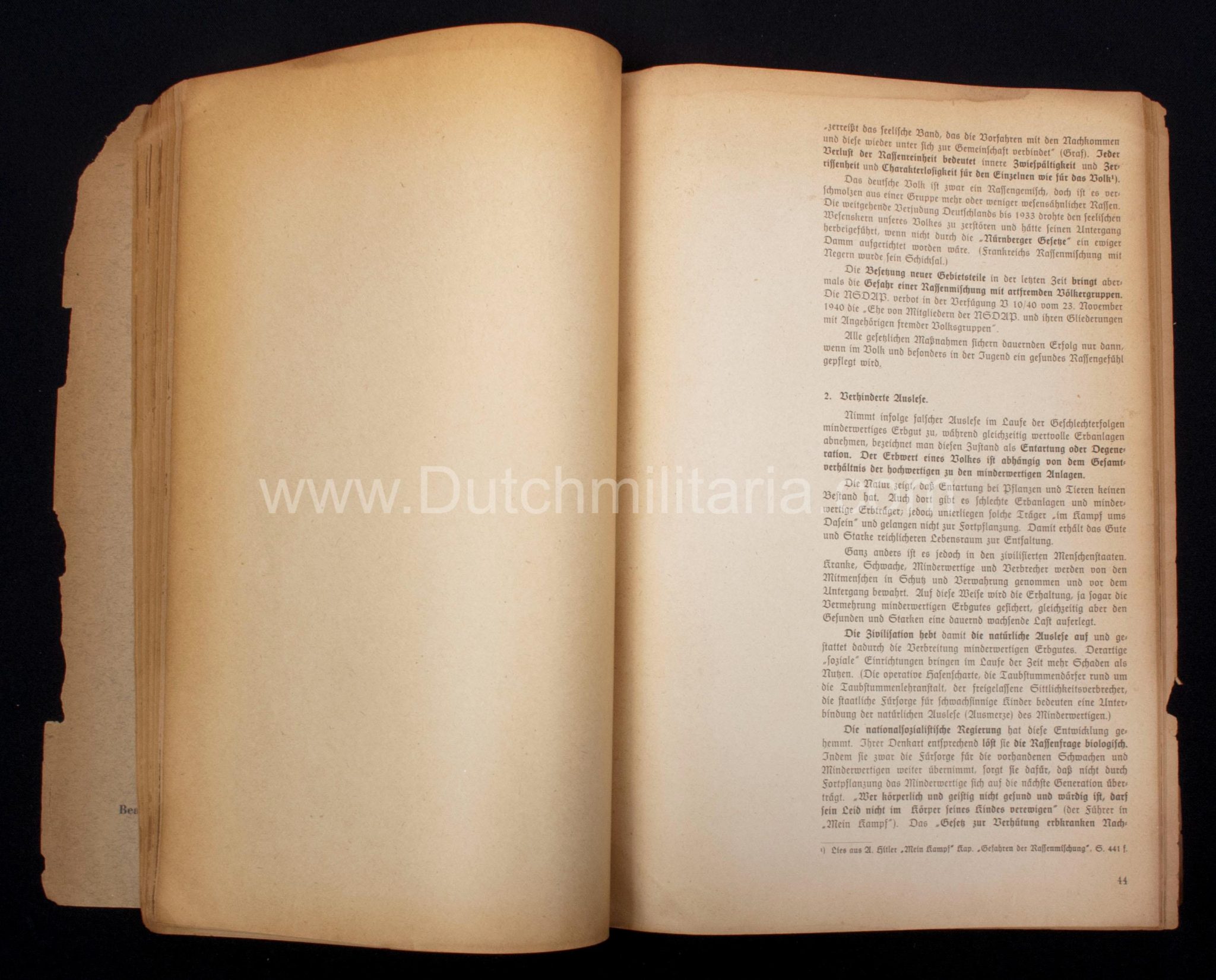 (Book) SS - Der Chef der Sicherheitspolizei und des SD - Der Rassegedanke und seine gesetzliche Gestaltung (1940) - EXTREMELY RARE!!! - Image 46