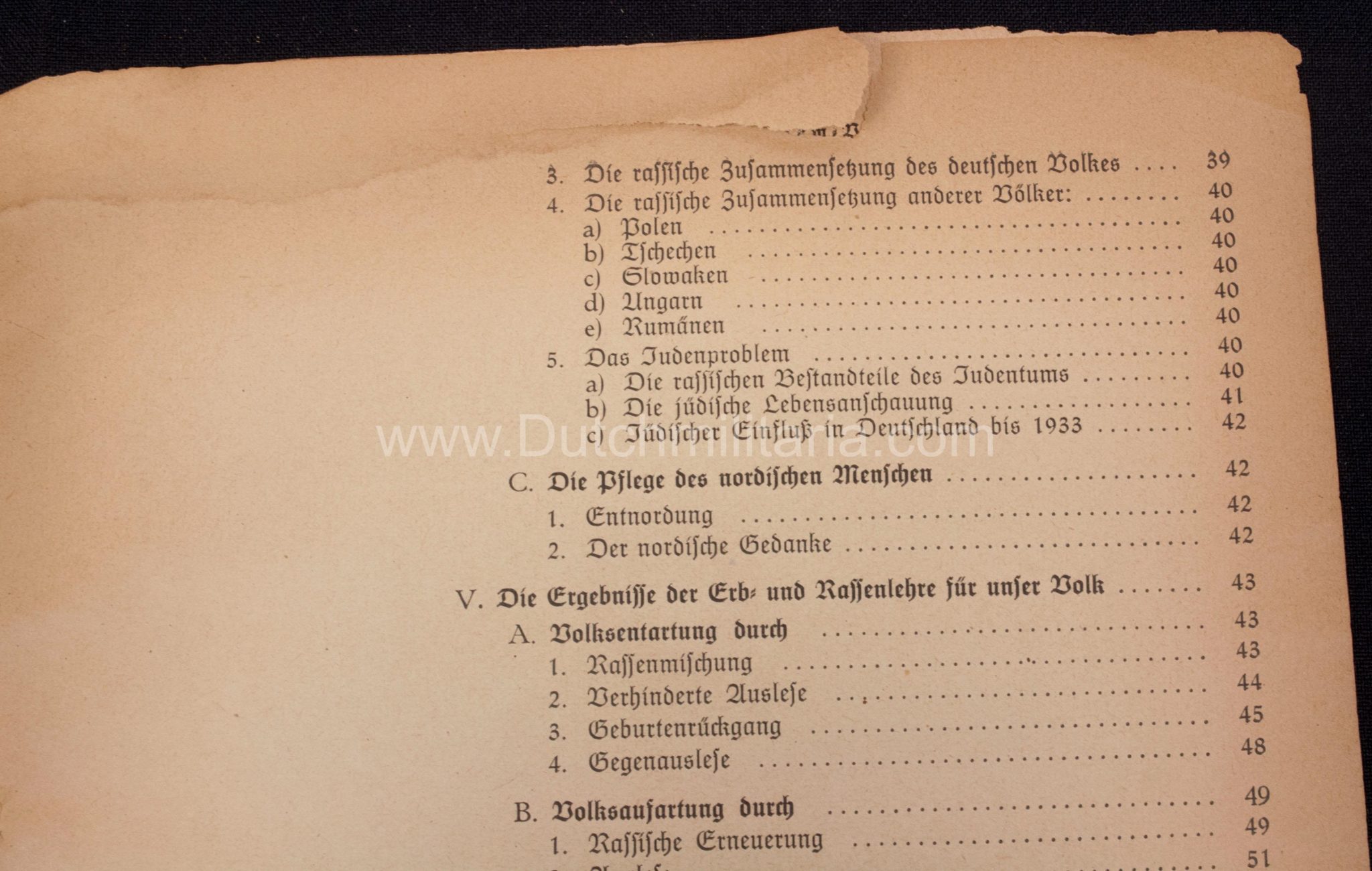 (Book) SS - Der Chef der Sicherheitspolizei und des SD - Der Rassegedanke und seine gesetzliche Gestaltung (1940) - EXTREMELY RARE!!! - Image 54