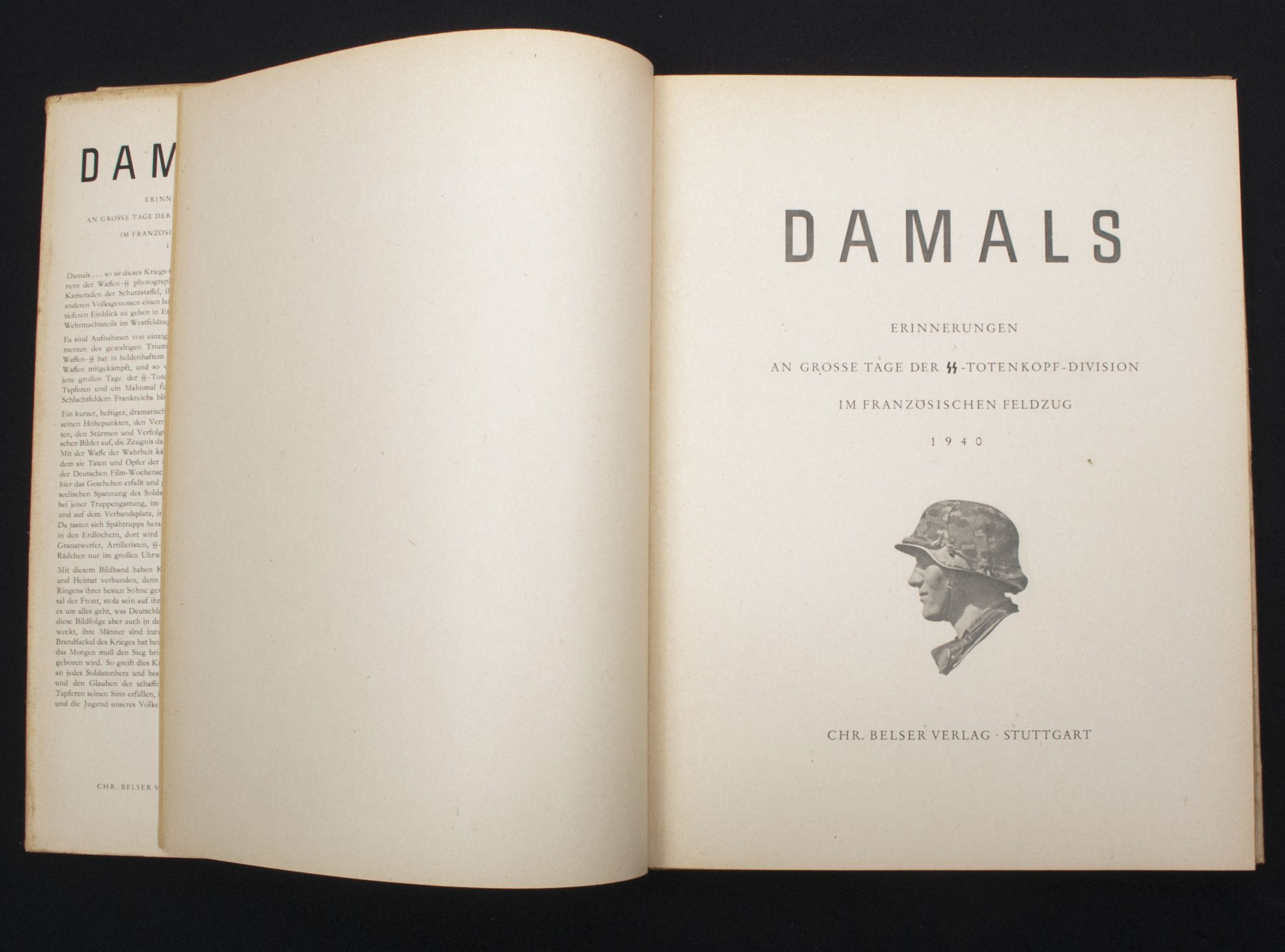 (Book) SS-Totenkopf-Division - Damals (1940)