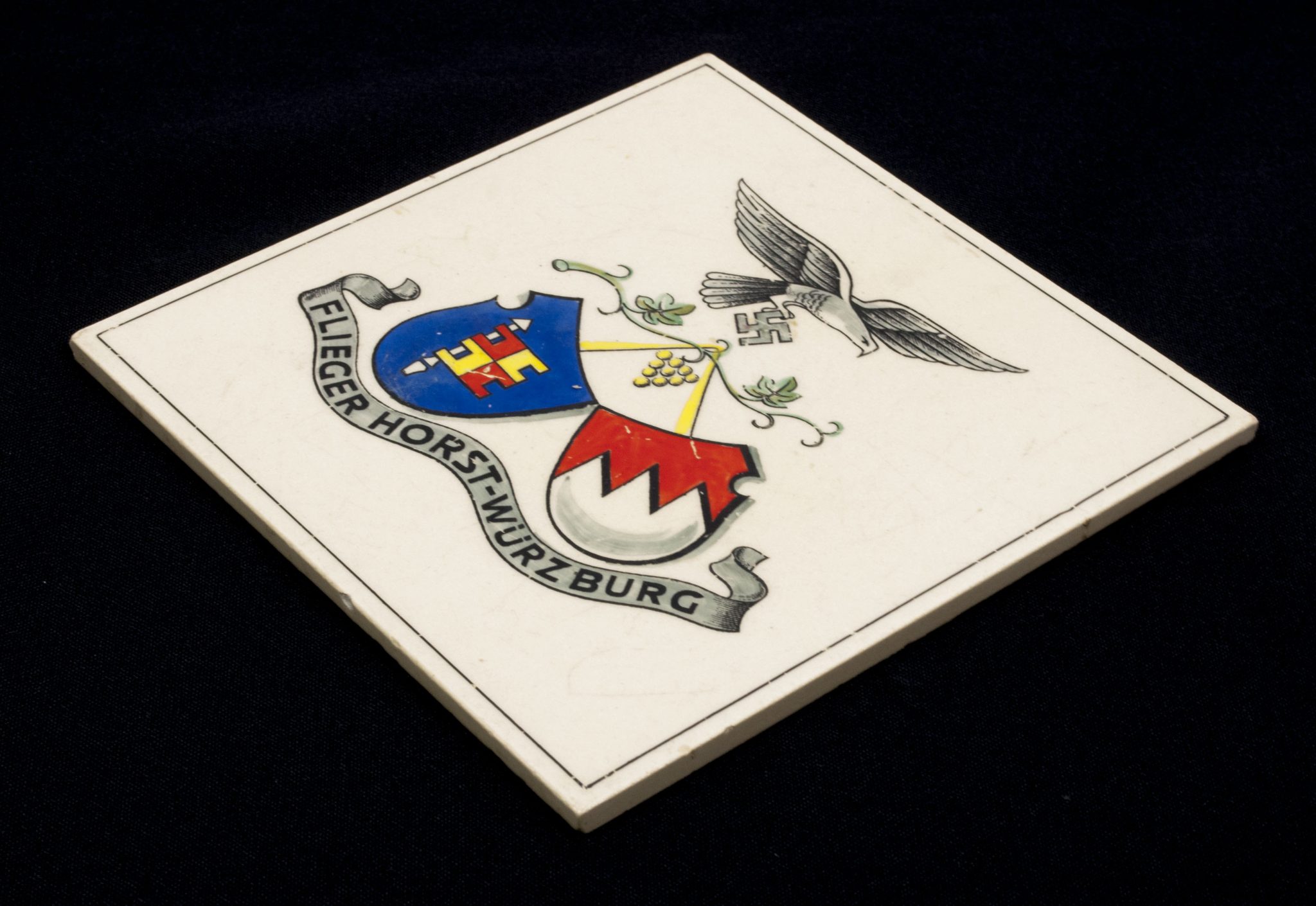 Commemorative tile Flieger Horst-Würzburg (5) Commemorative tile Flieger Horst-Würzburg