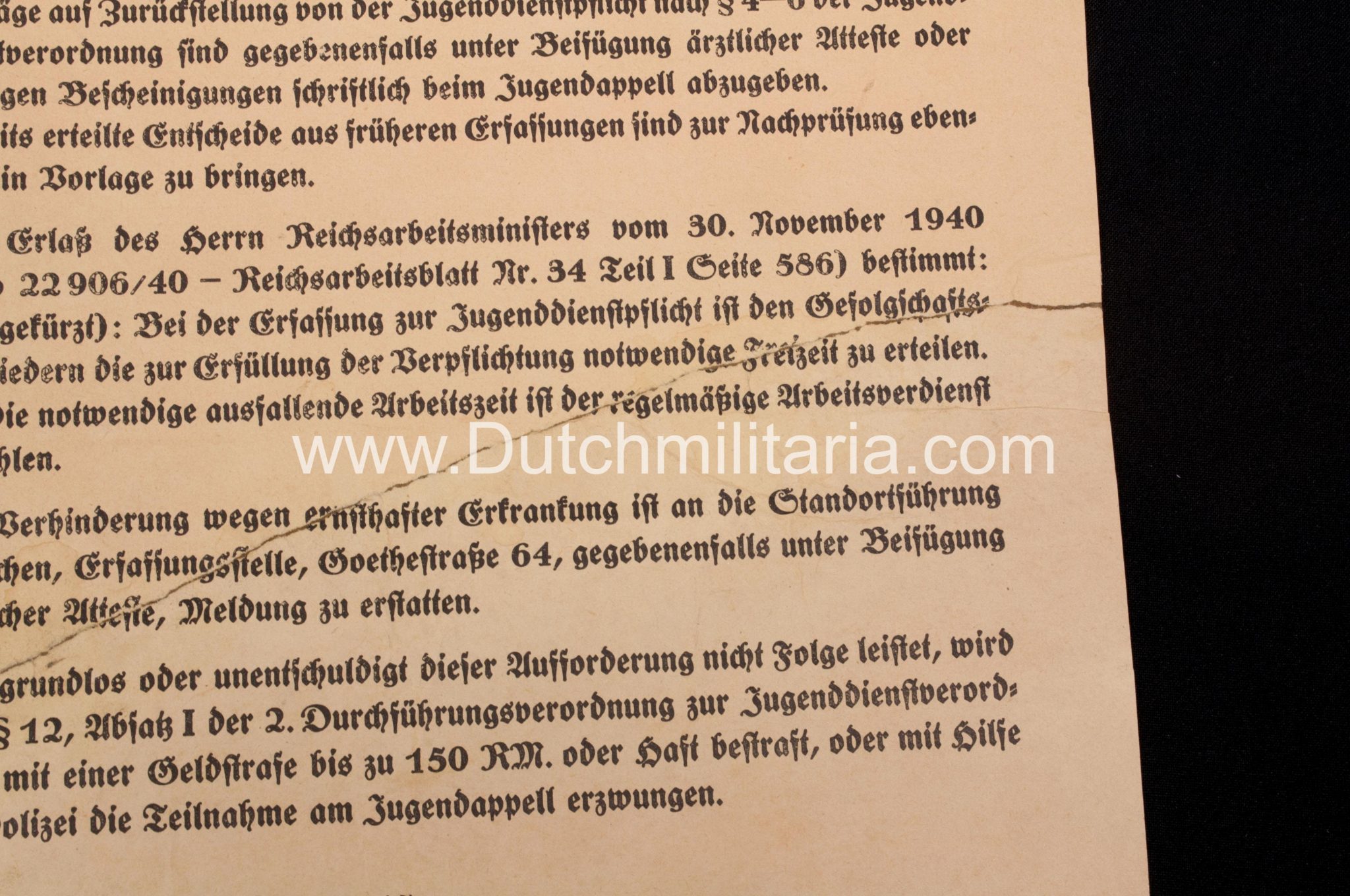 (Poster) Hitlerjugend (HJ) Jugend-Appell der Hitlerjugend 1945 - RARE - Image 14