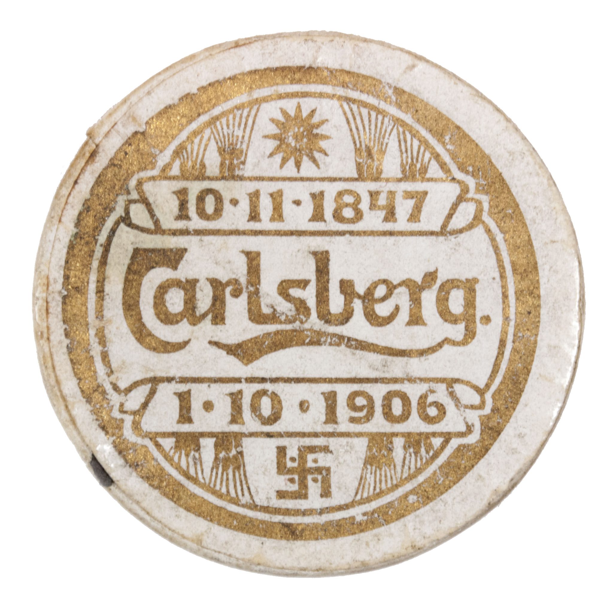 (Denmark) Carlsberg medal in original white case (1) (Denmark) Carlsberg medal in original white case