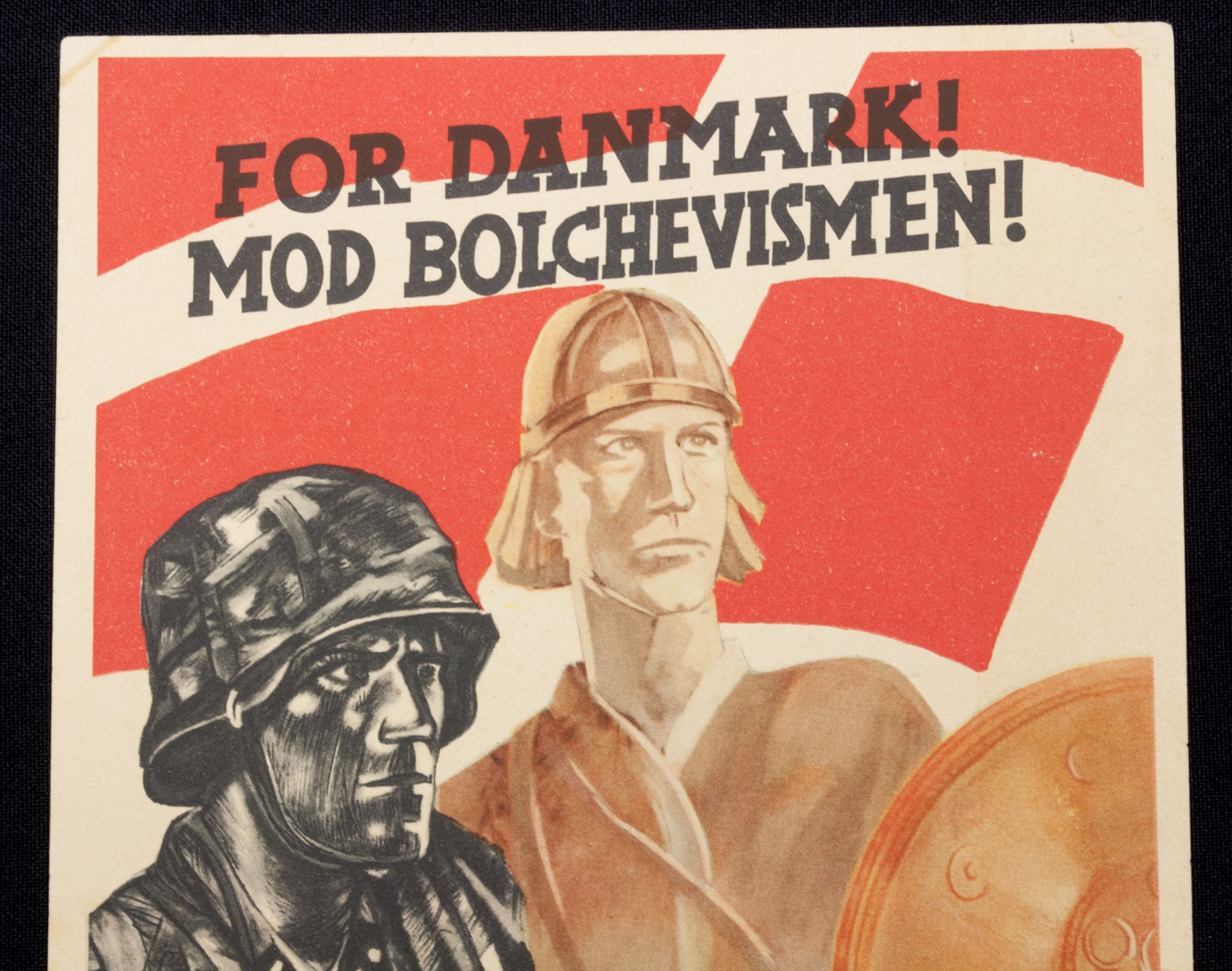 (Denmark) For Danmark! Mod Bolchevismen! SS-Ersatzkommando Dänemark propaganda flyer