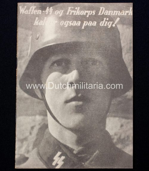 (Denmark) Waffen-SS of Frikorps Danmark kalder ogsaa paa dig! (1941) - Extremely Rare
