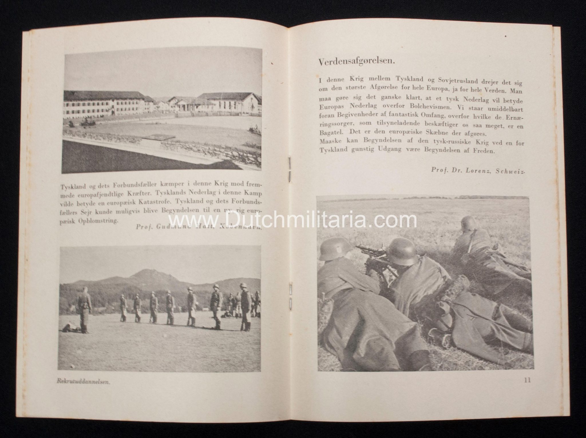 (Denmark) Waffen-SS of Frikorps Danmark kalder ogsaa paa dig! (1941) - Extremely Rare