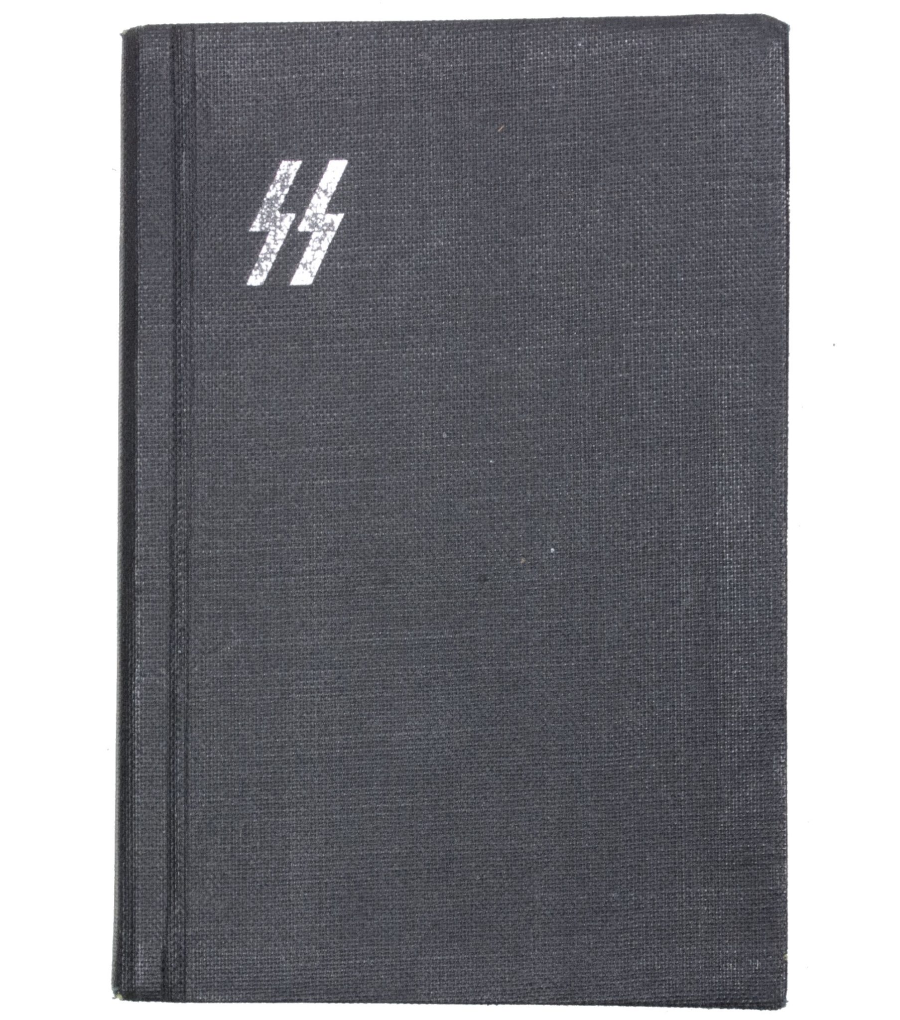 (DenmarkGermanske SS-Sturmbanne) SS Kalender 1945 Lommebog for danske SS-Frivillige - Soldatenfreund (1945) - Very rare