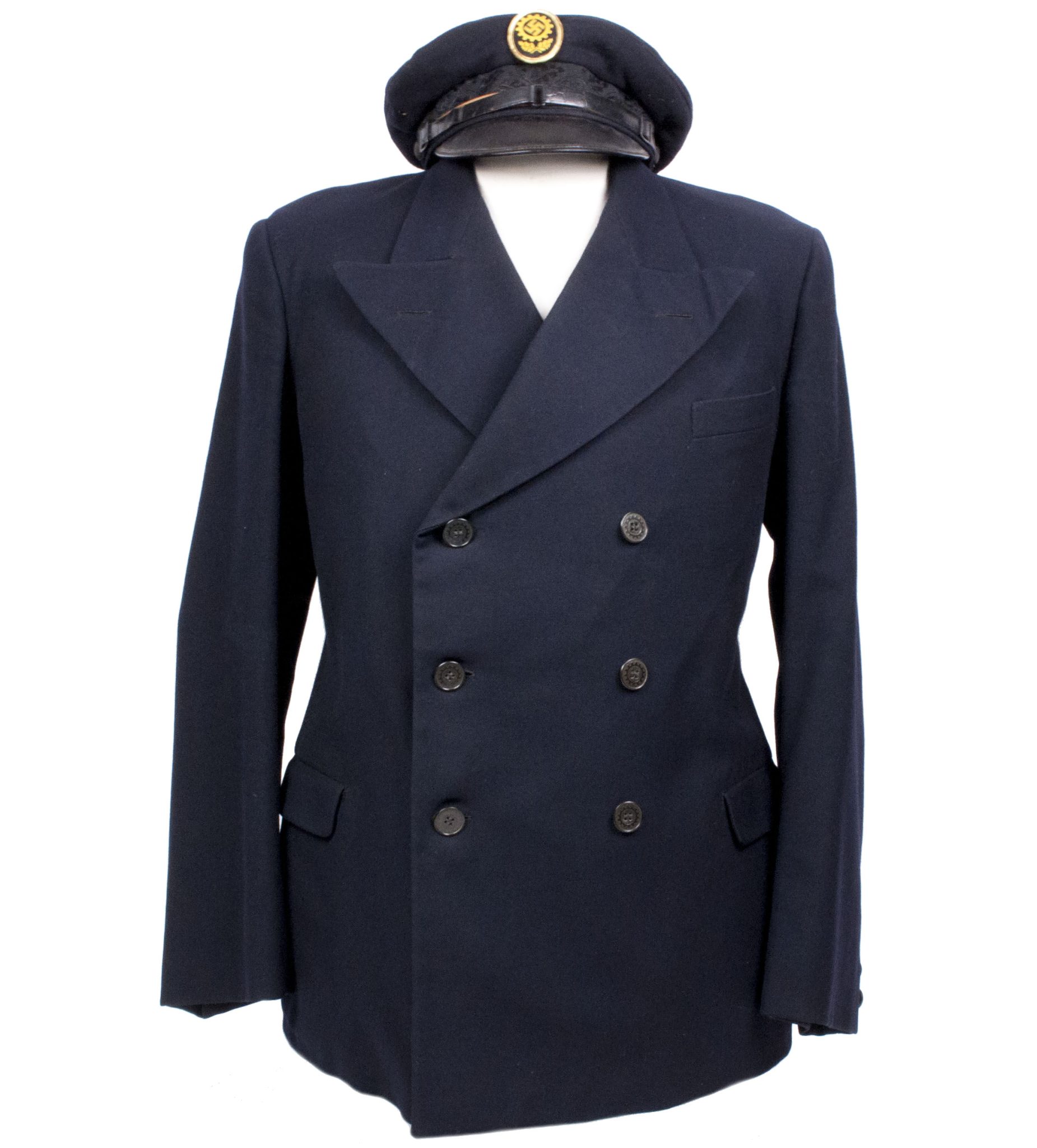 Deutsche Arbeitsfront (DAF) service tunic + visor cap