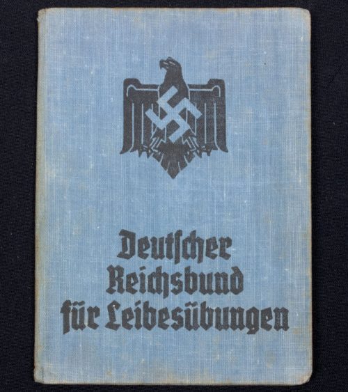 Deutscher Reichsbund für Leibesübungen memberpass