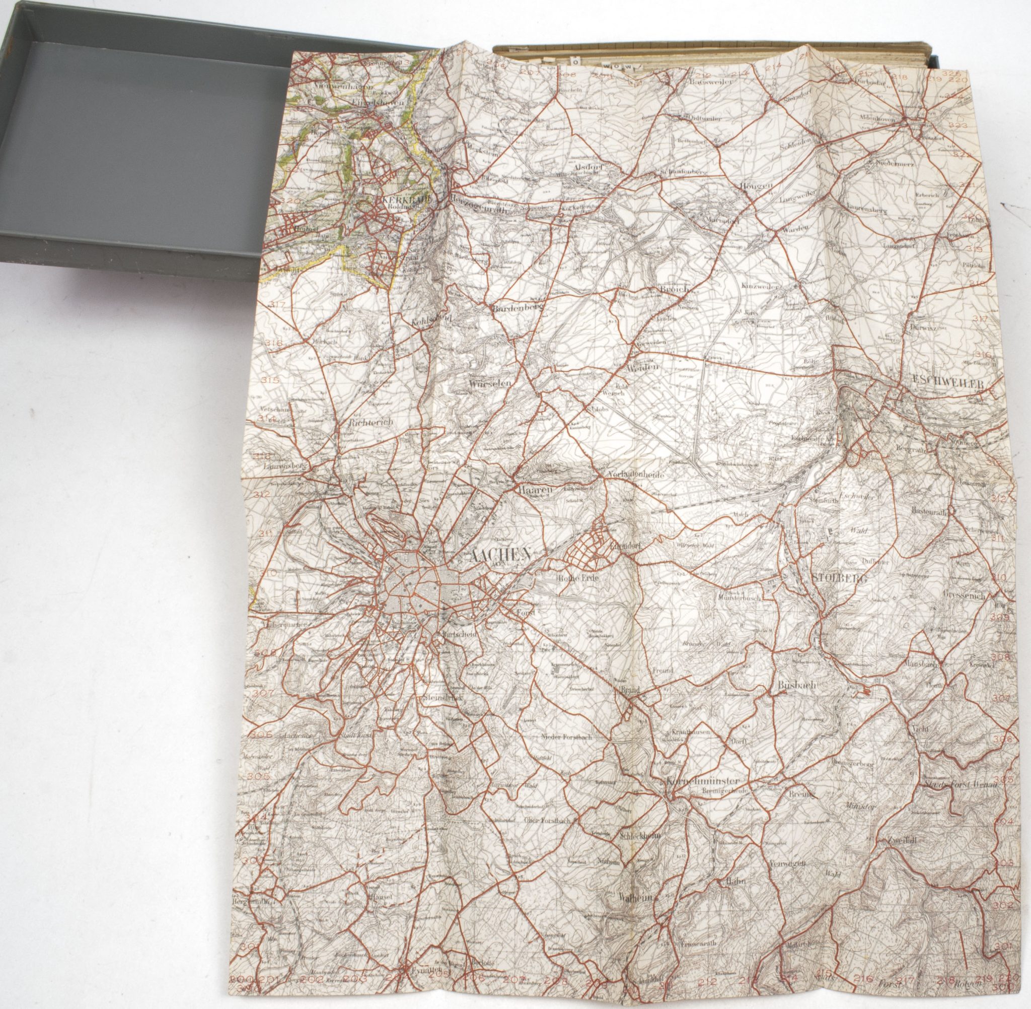 Dutch Army before 1940 "Topografische Kaart van het Koninkrijk der Nederlanden" - COMPLETE with all maps - Image 18