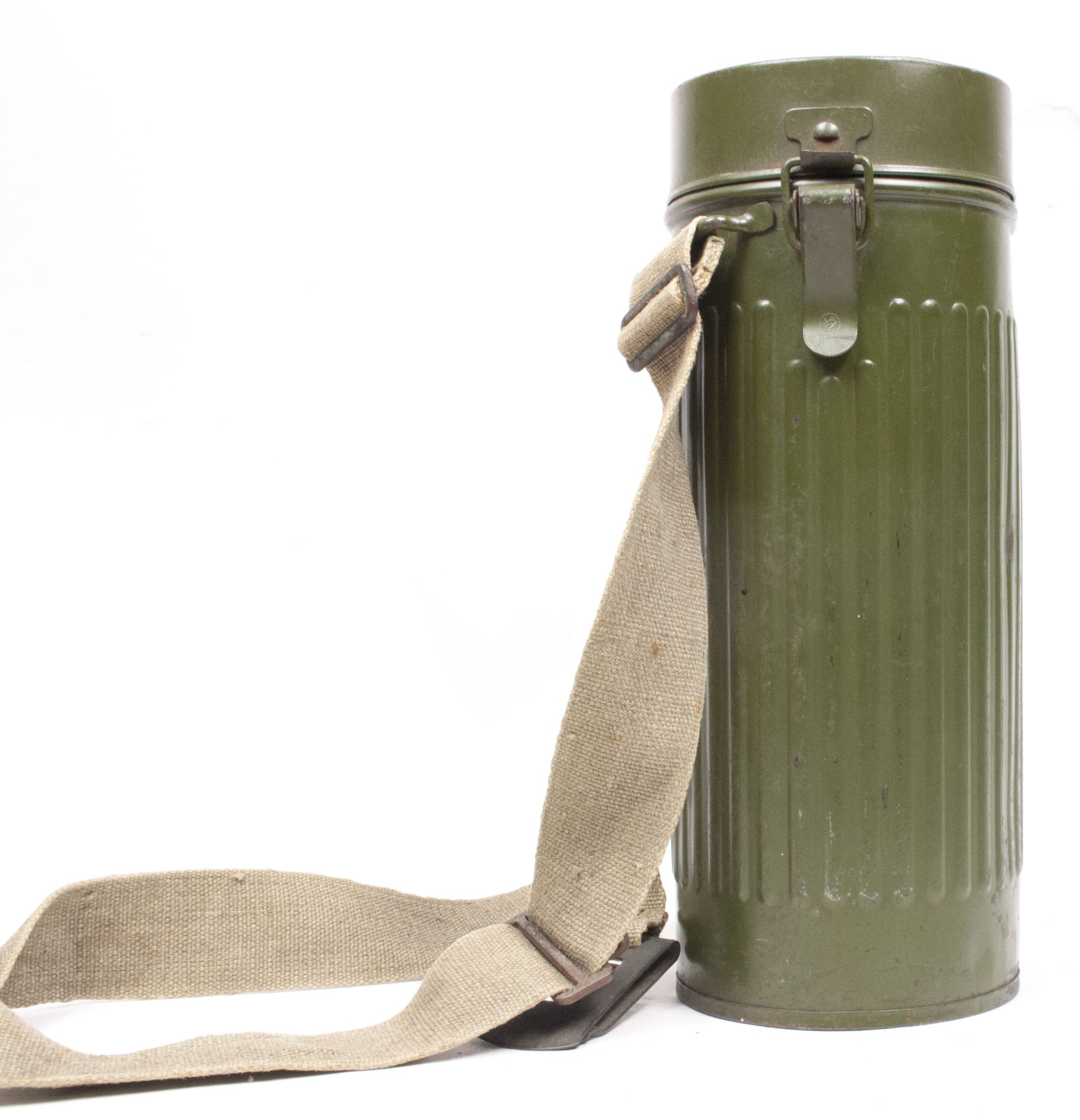 Dutch Army gasmask model H with canister and all extra parts (1940) - RARE - Image 8