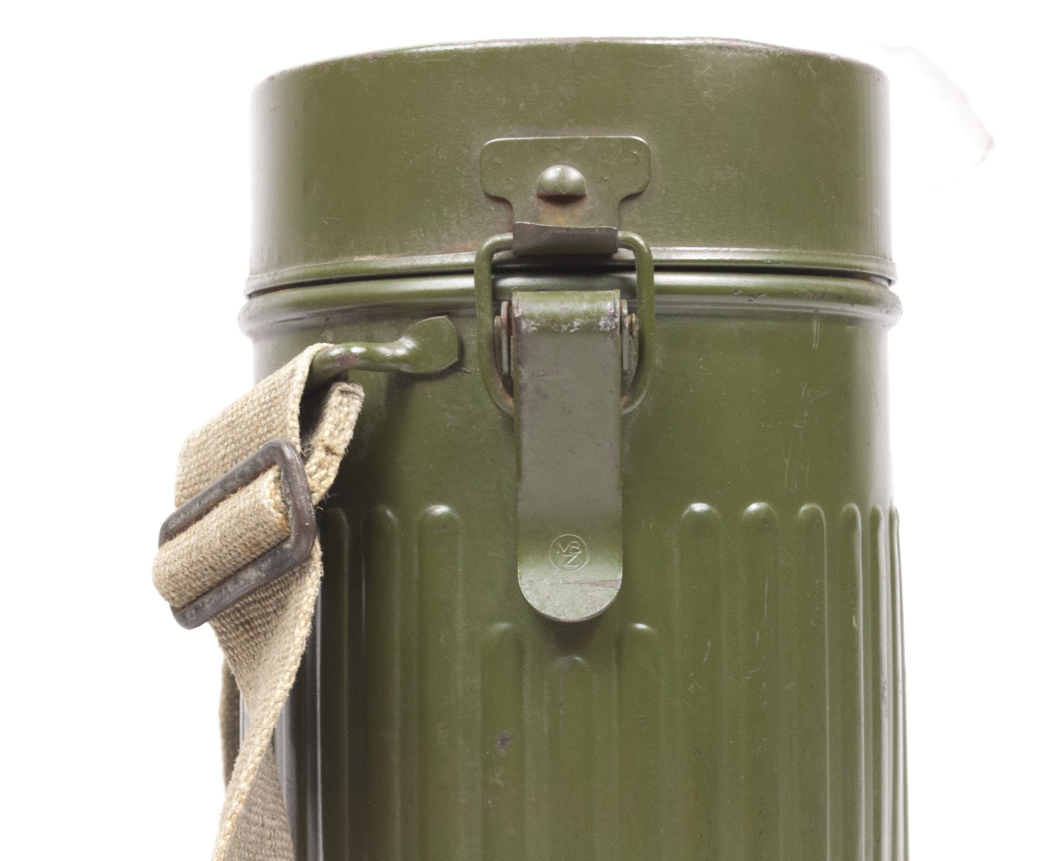 Dutch Army gasmask model H with canister and all extra parts (1940) - RARE - Image 10